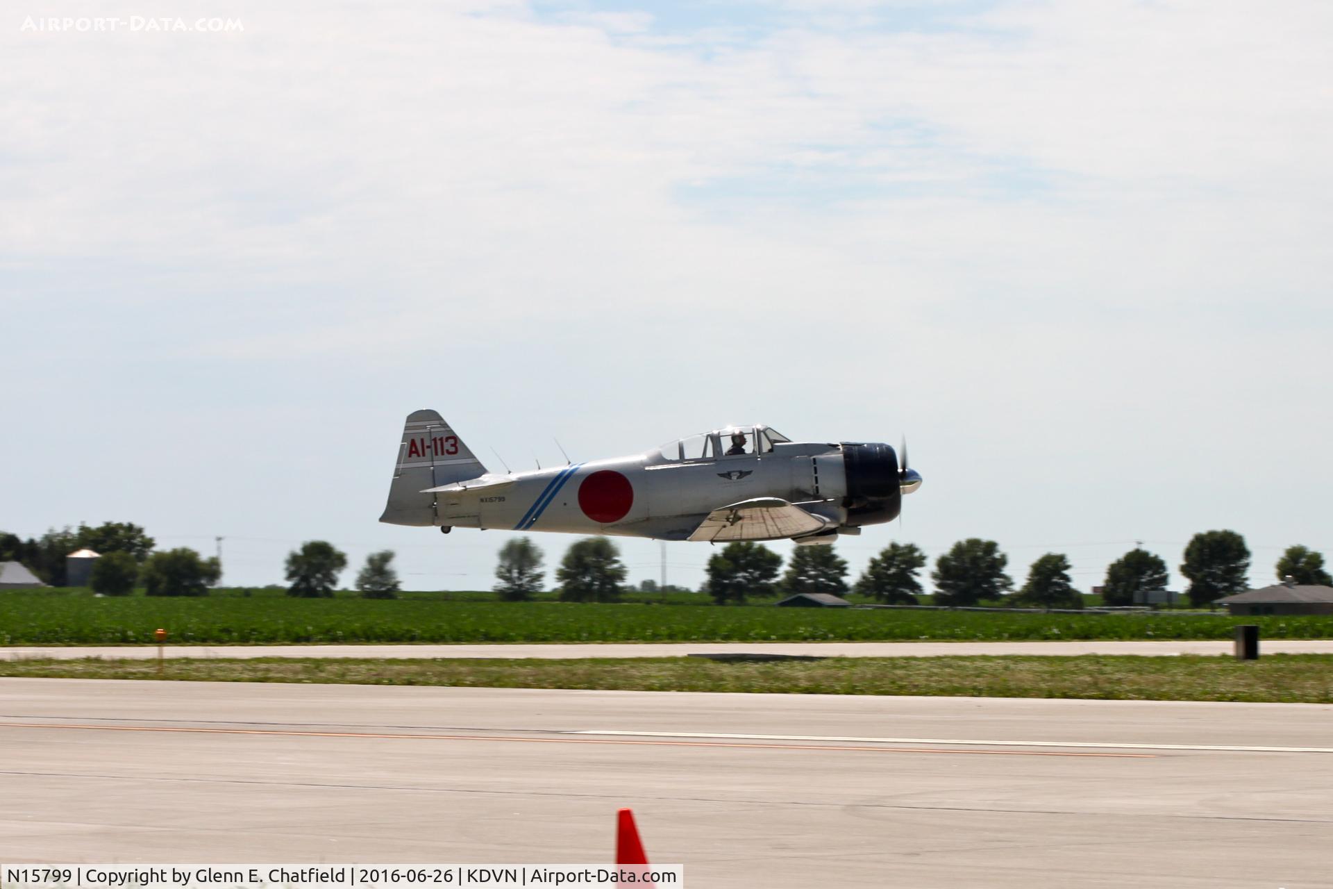 N15799, 1945 Canadian Car & Foundry Harvard MK IV C/N CCF4-117, At the Quad Cities Air Show