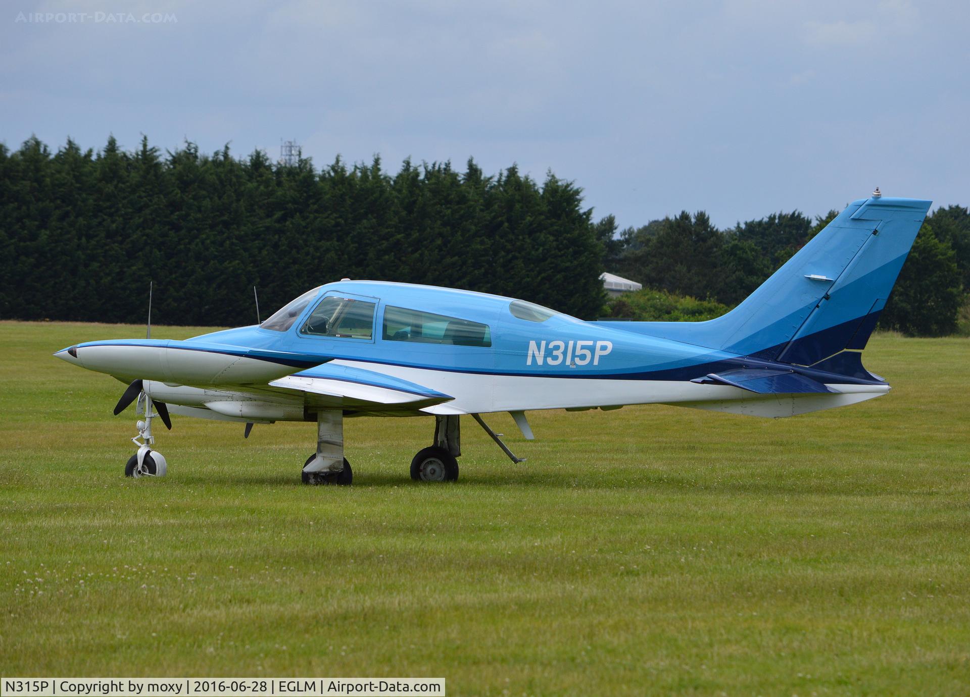 N315P, 1973 Cessna 310Q C/N 310Q0811, Cessna 310Q at White Waltham.