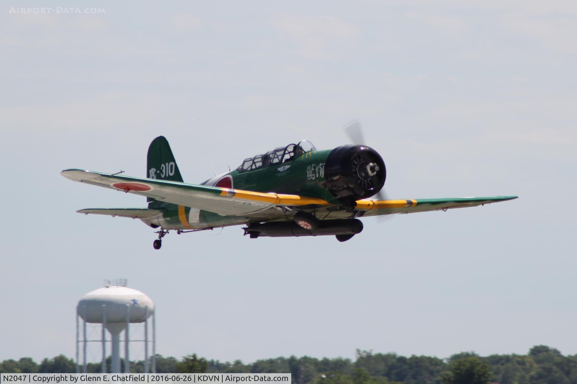 N2047, 1952 Canadian Car & Foundry T-6 Harvard Mk.4 C/N CCF4-83, At the Quad Cities Air Show