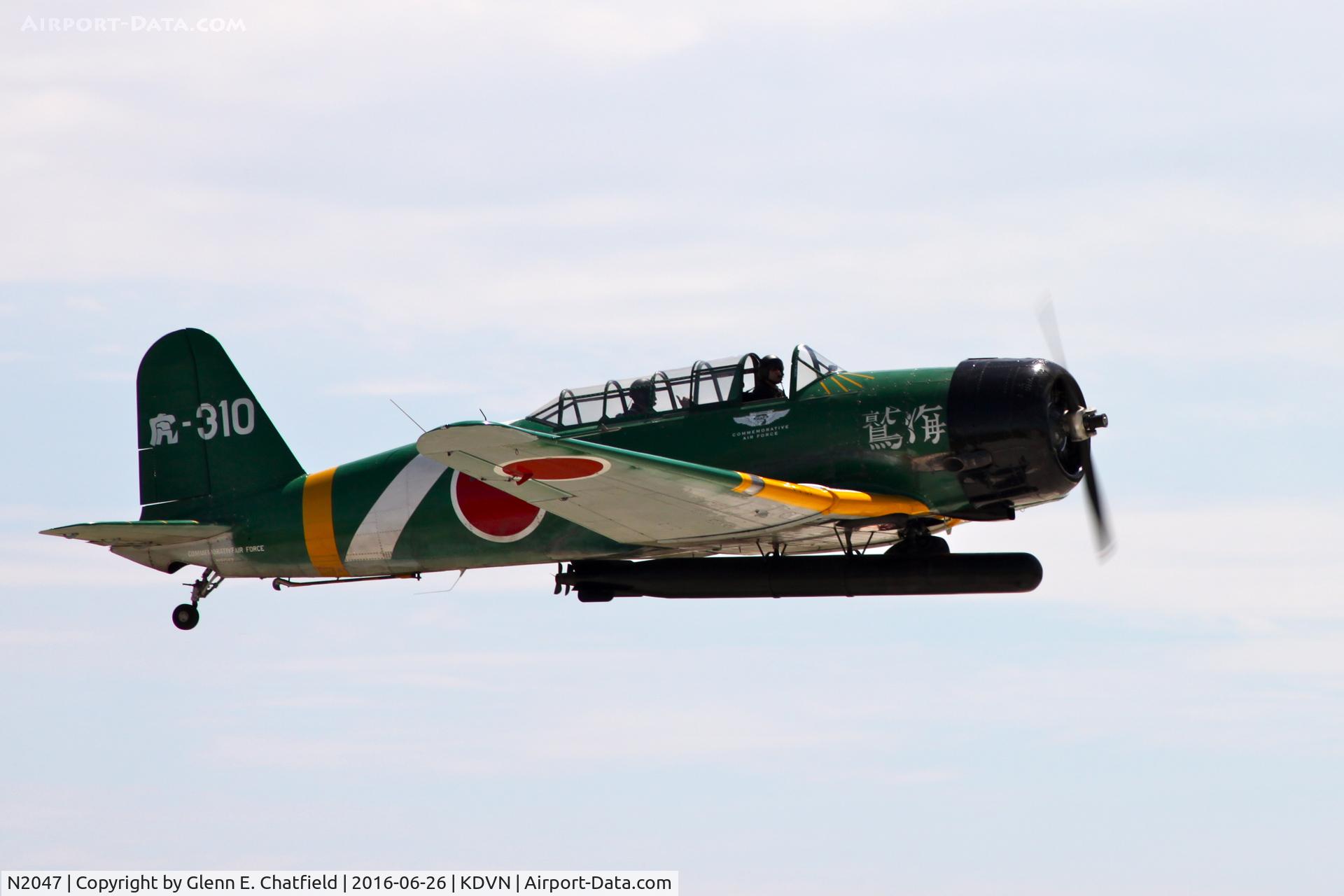 N2047, 1952 Canadian Car & Foundry T-6 Harvard Mk.4 C/N CCF4-83, At the Quad Cities Air Show