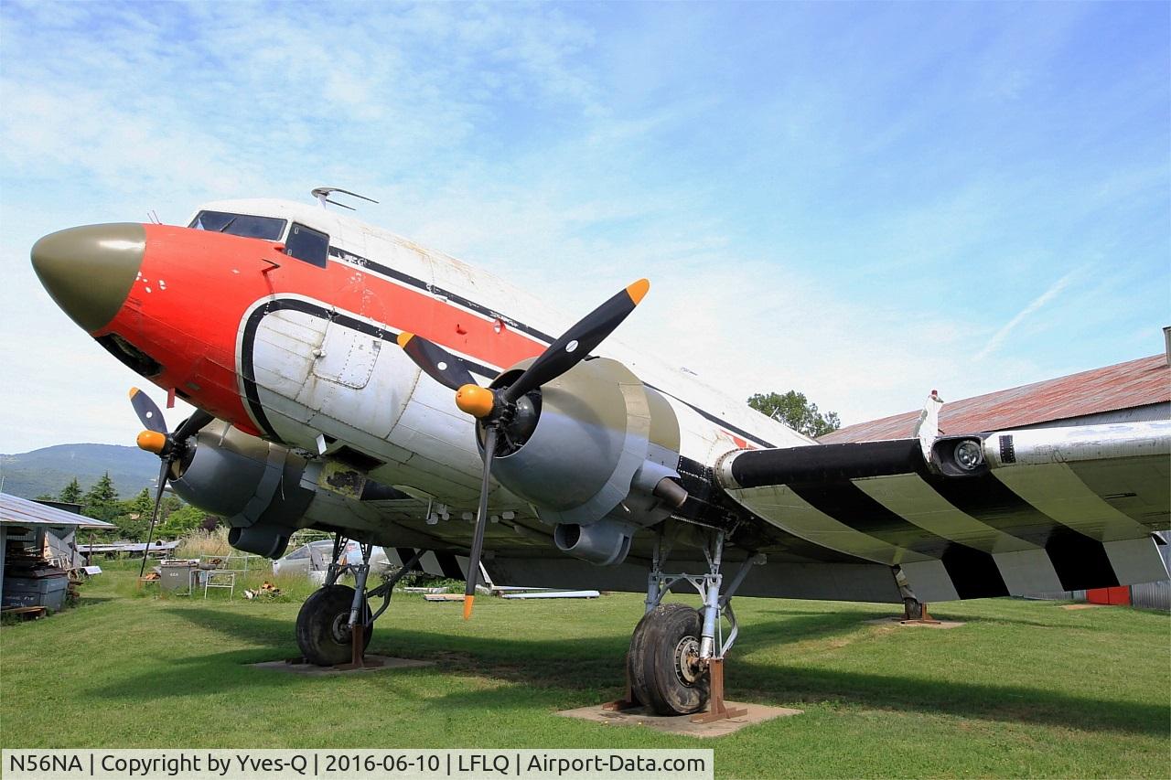 N56NA, 1942 Douglas DC-3A-S1C3G C/N 4979, Douglas DC-3A-S1C3G, Musée Européen de l'Aviation de Chasse at Montélimar-Ancône airfield (LFLQ)
