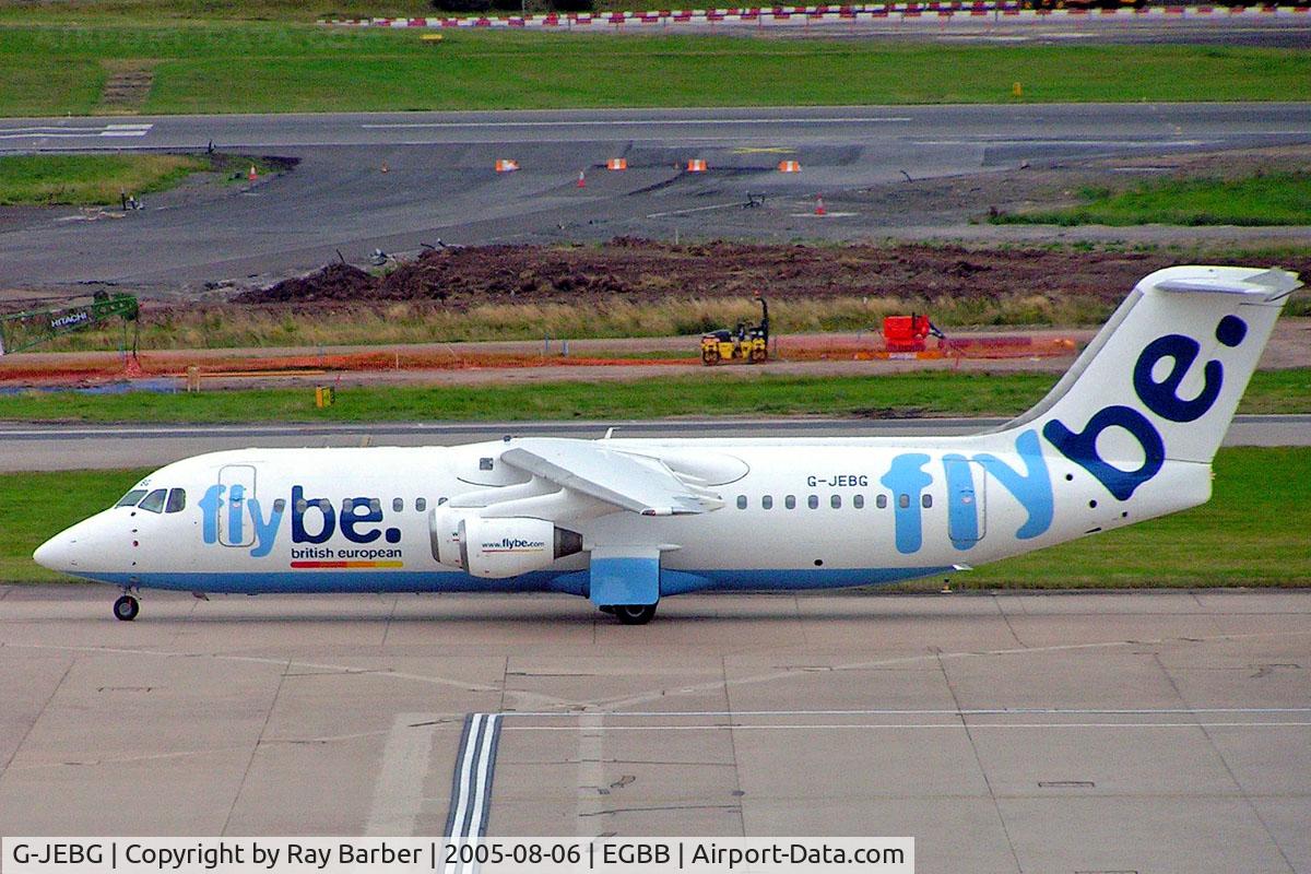 G-JEBG, 1992 British Aerospace BAe.146-300 C/N E3209, BAe 146-300 [E3209] (Flybe) Birmingham Int'l~G 06/08/2005