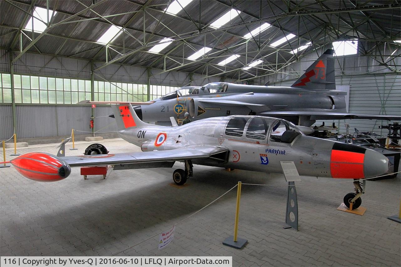 116, Morane-Saulnier MS.760 Paris C/N 116, Morane-Saulnier MS.760 Paris, Musée Européen de l'Aviation de Chasse at Montélimar-Ancône airfield (LFLQ)