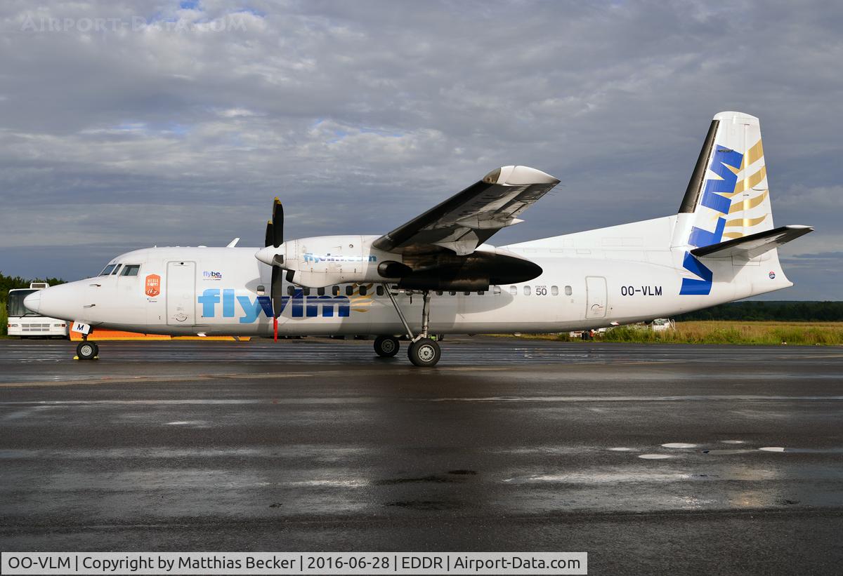 OO-VLM, 1988 Fokker 50 C/N 20135, OO-VLM