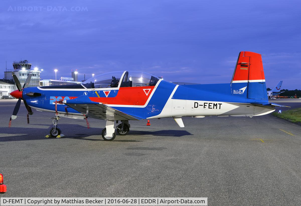D-FEMT, Pilatus PC-9B C/N 168, D-FEMT