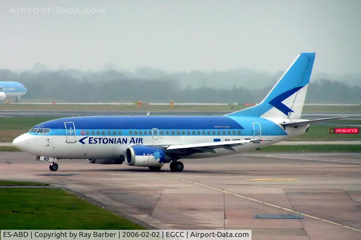 ES-ABD, 1996 Boeing 737-5Q8 C/N 26323, Boeing 737-5Q8 [26323] (Estonian Air) Manchester-Ringway~G 02/02/2006