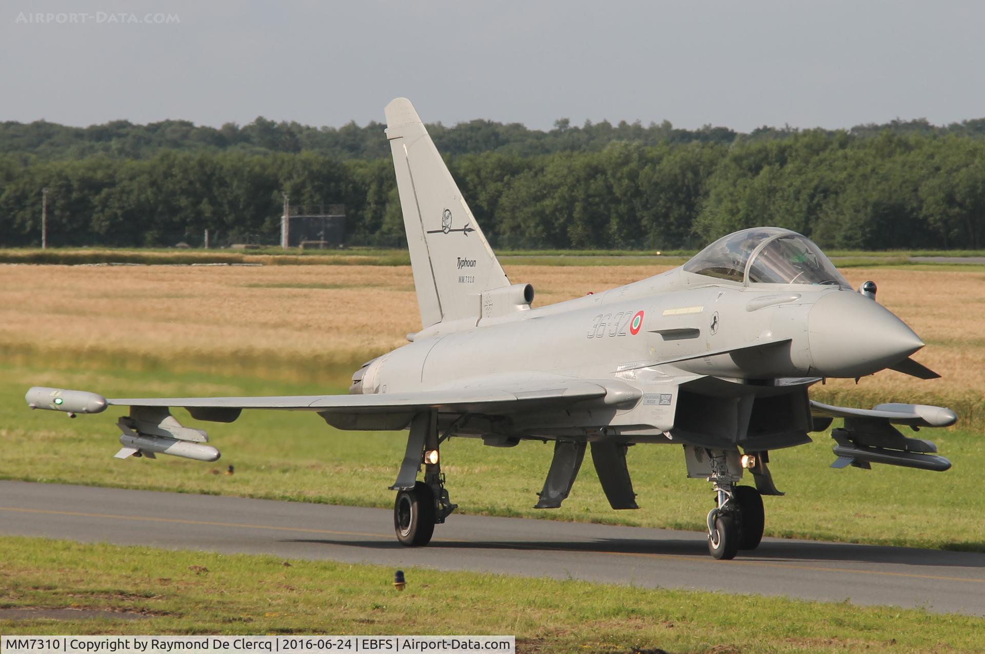 MM7310, Eurofighter EF-2000 Typhoon S C/N IS042, BAF days at Florennes.