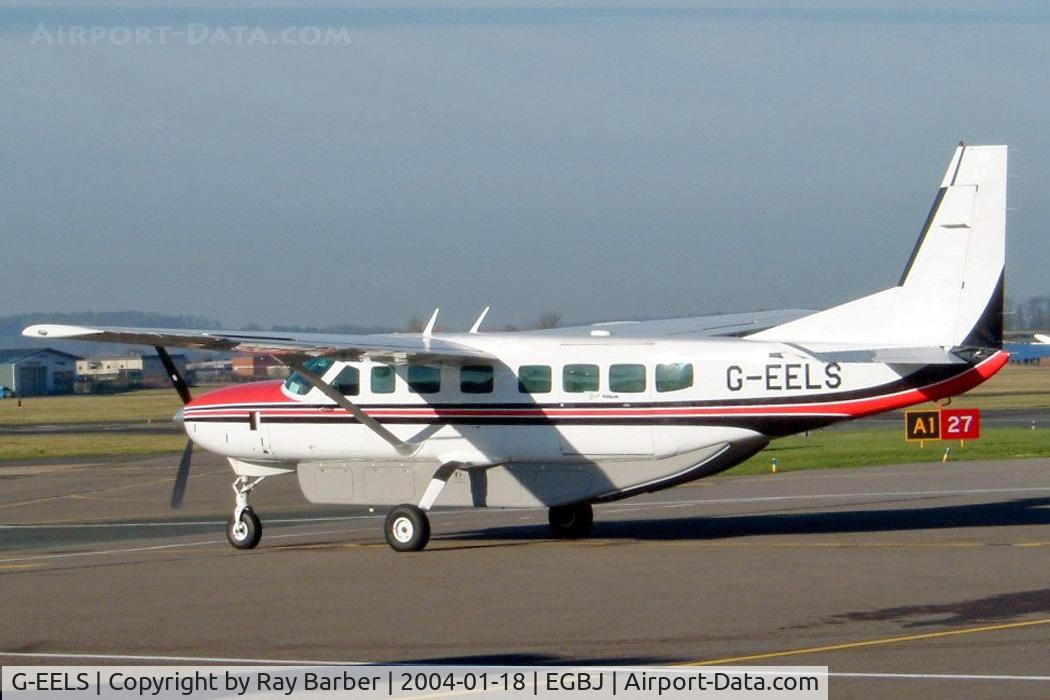 G-EELS, 1997 Cessna 208B Grand Caravan C/N 208B0619, Cessna 208B Grand Caravan [208B-0619] Staverton~G 18/01/2004