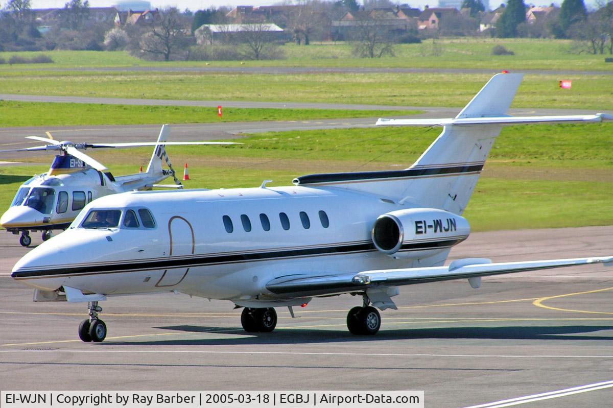 EI-WJN, 1979 British Aerospace HS.125 Series 700B C/N 257062, Hawker-Siddeley HS.125/700B [257062] Staverton~G 18/03/2005