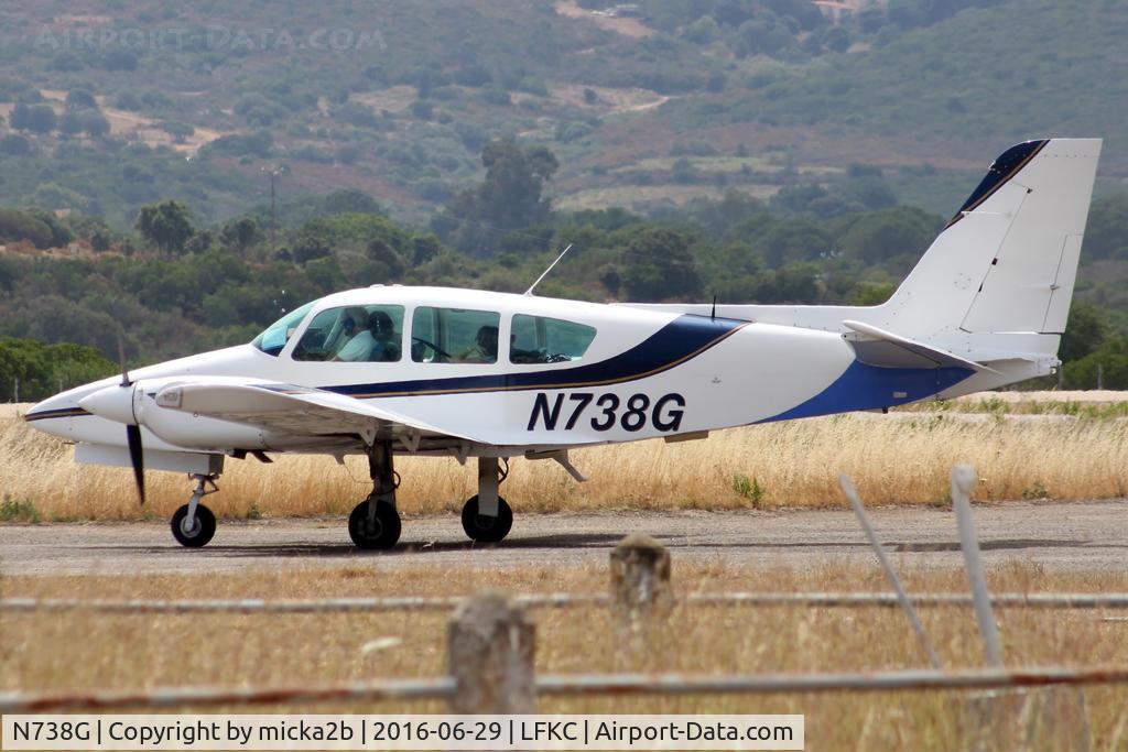 N738G, 1979 Grumman American GA-7 Cougar C/N GA7-0106, Taxiing