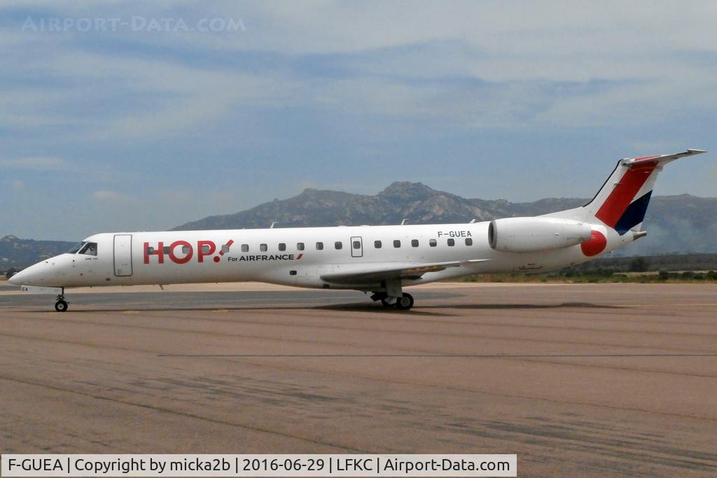 F-GUEA, 2000 Embraer EMB-145MP (ERJ-145MP) C/N 145342, Parked