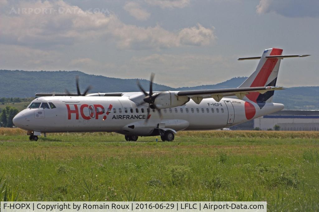F-HOPX, 2015 ATR 72-600 (72-212A) C/N 1257, Taxiing