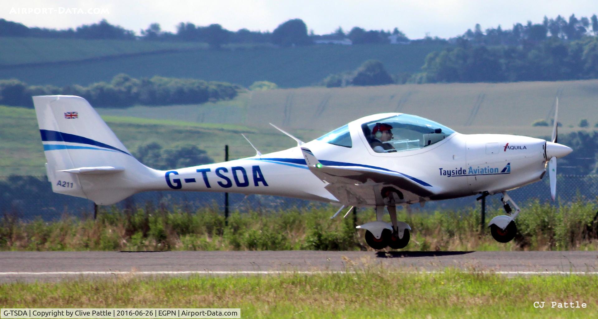 G-TSDA, 2015 Aquila AT01-100A C/N AT01-100A-329, In use at Dundee Riverside EGPN