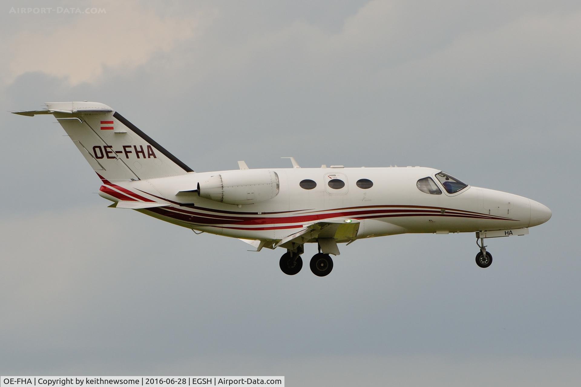 OE-FHA, 2008 Cessna 510 Citation Mustang Citation Mustang C/N 510-0081, Nice Visitor.