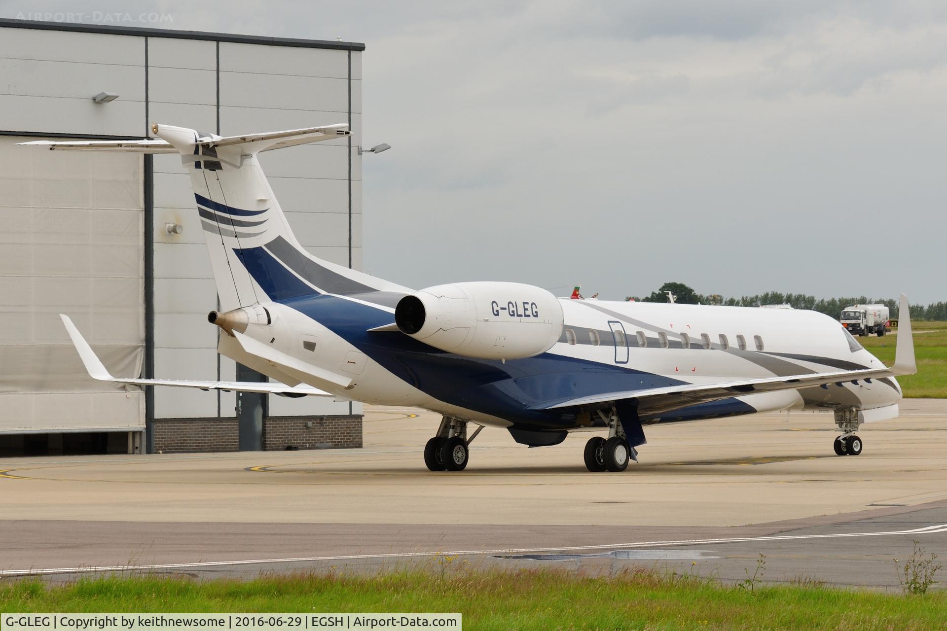 G-GLEG, 2007 Embraer EMB-135BJ Legacy 650 C/N 14500998, Arriving with HRH Prince Charles and Co for the Royal Norfolk Show.