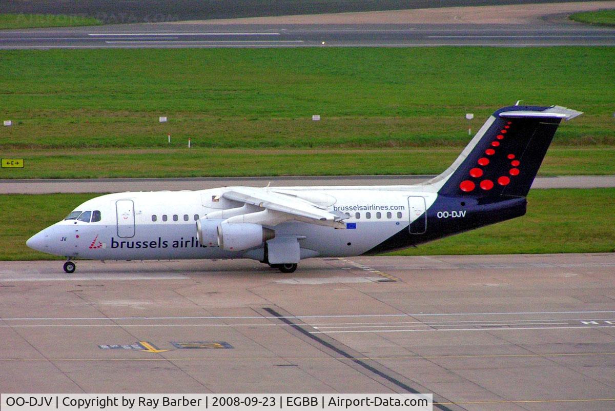 OO-DJV, 1996 British Aerospace Avro 146-RJ85 C/N E.2295, BAe 146-RJ85 [E2295] (Brussels Airlines) Birmingham Int'l~G 23/09/2008
