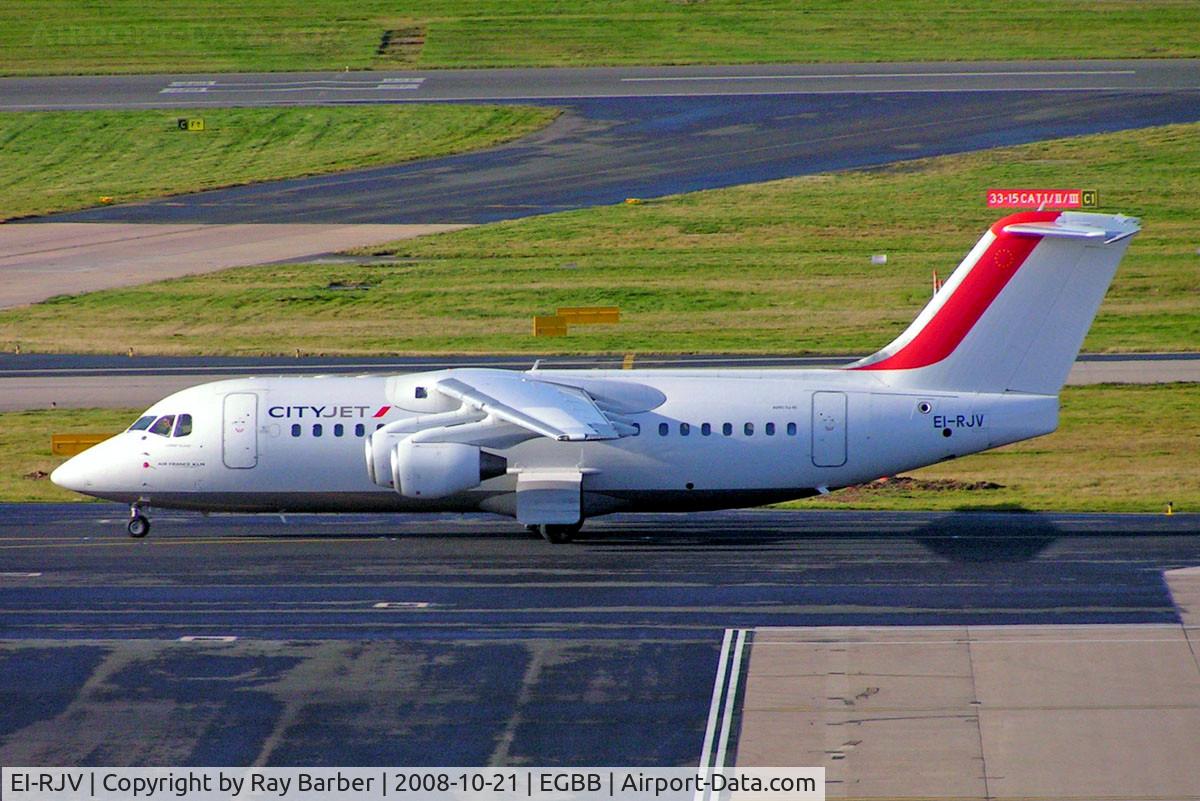 EI-RJV, 2000 British Aerospace Avro 146-RJ85A C/N E2370, British Aerospace BAe 146-RJ85 [E2370] (Cityjet) Birmingham Int'l~G 21/10/2008