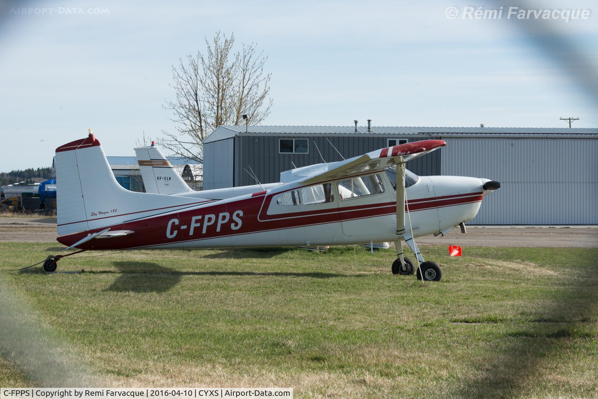 C-FPPS, 1964 Cessna 185C Skywagon C/N 185 0704, Partked south of the main terminal.