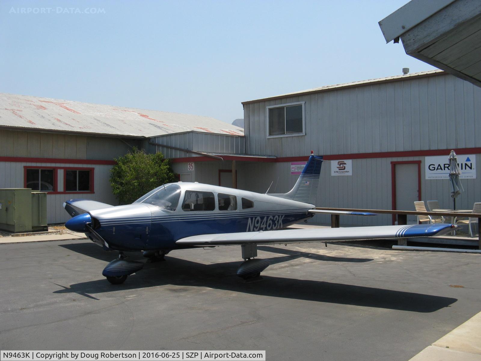 N9463K, 1976 Piper PA-28-181 Archer II C/N 28-7690253, 1976 Piper PA-28-181 ARCHER II, Lycoming O&VO-360 180 Hp