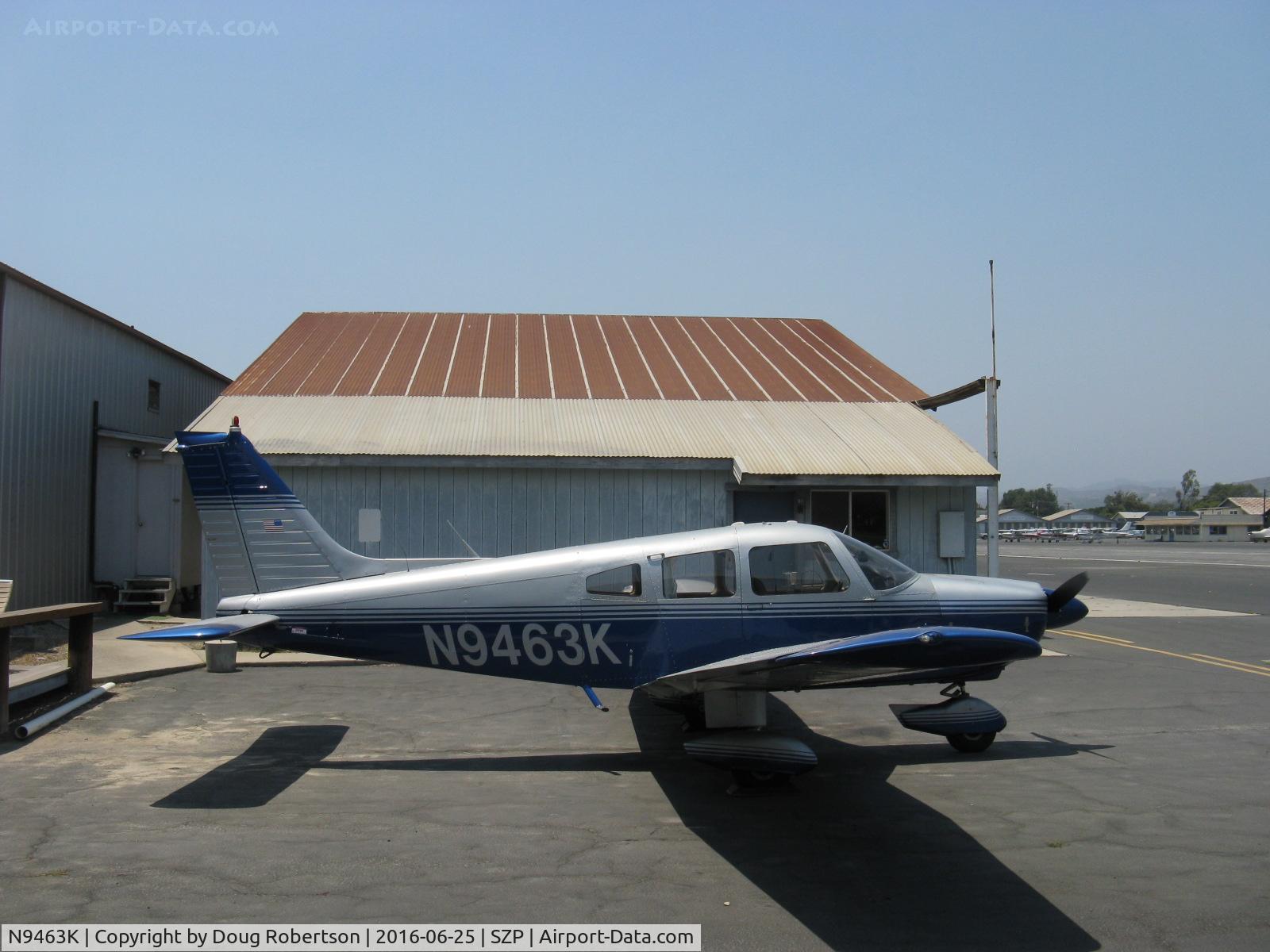 N9463K, 1976 Piper PA-28-181 Archer II C/N 28-7690253, 1976 Piper PA-28-181 ARCHER II, Lycoming O&VO-360 180 Hp