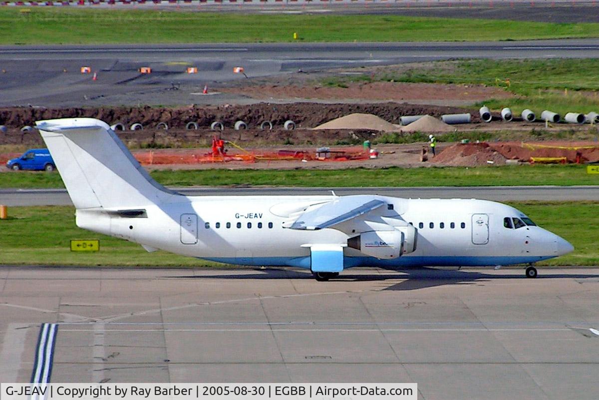 G-JEAV, 1986 British Aerospace BAe.146-200 C/N E2064, BAe 146-200 [E2064] (Flybe) Birmingham Int'l~G 30/08/2005