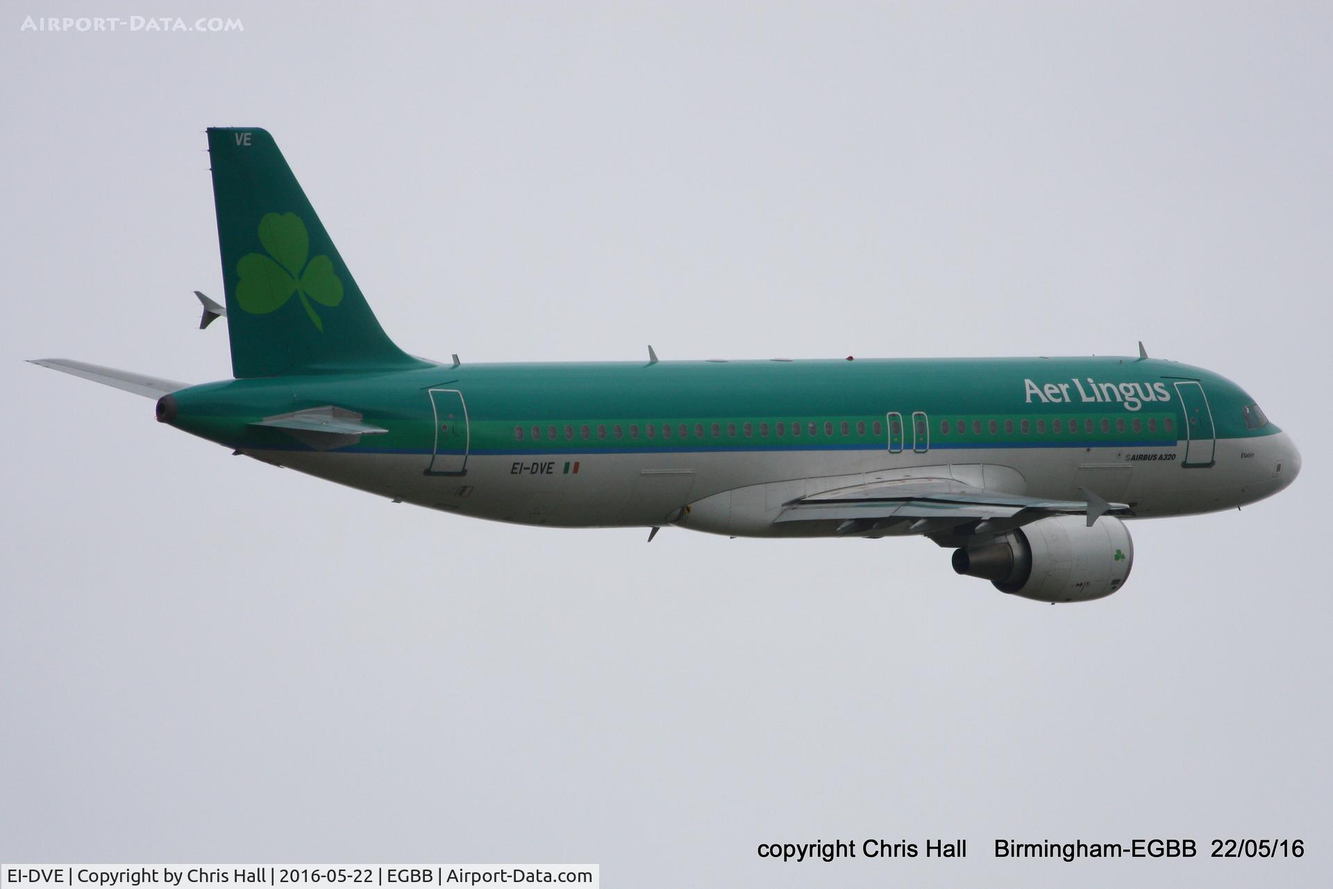 EI-DVE, 2007 Airbus A320-214 C/N 3219, Aer Lingus