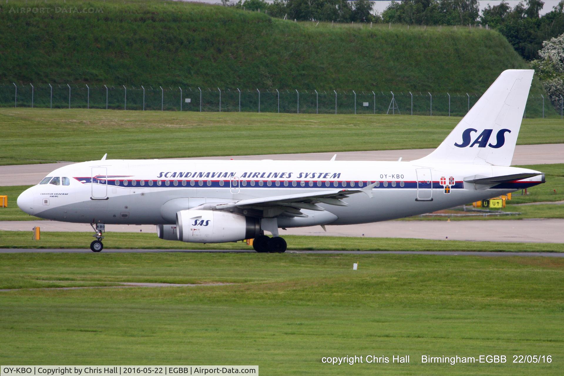 OY-KBO, 2006 Airbus A319-131 C/N 2850, Scandinavian Airlines