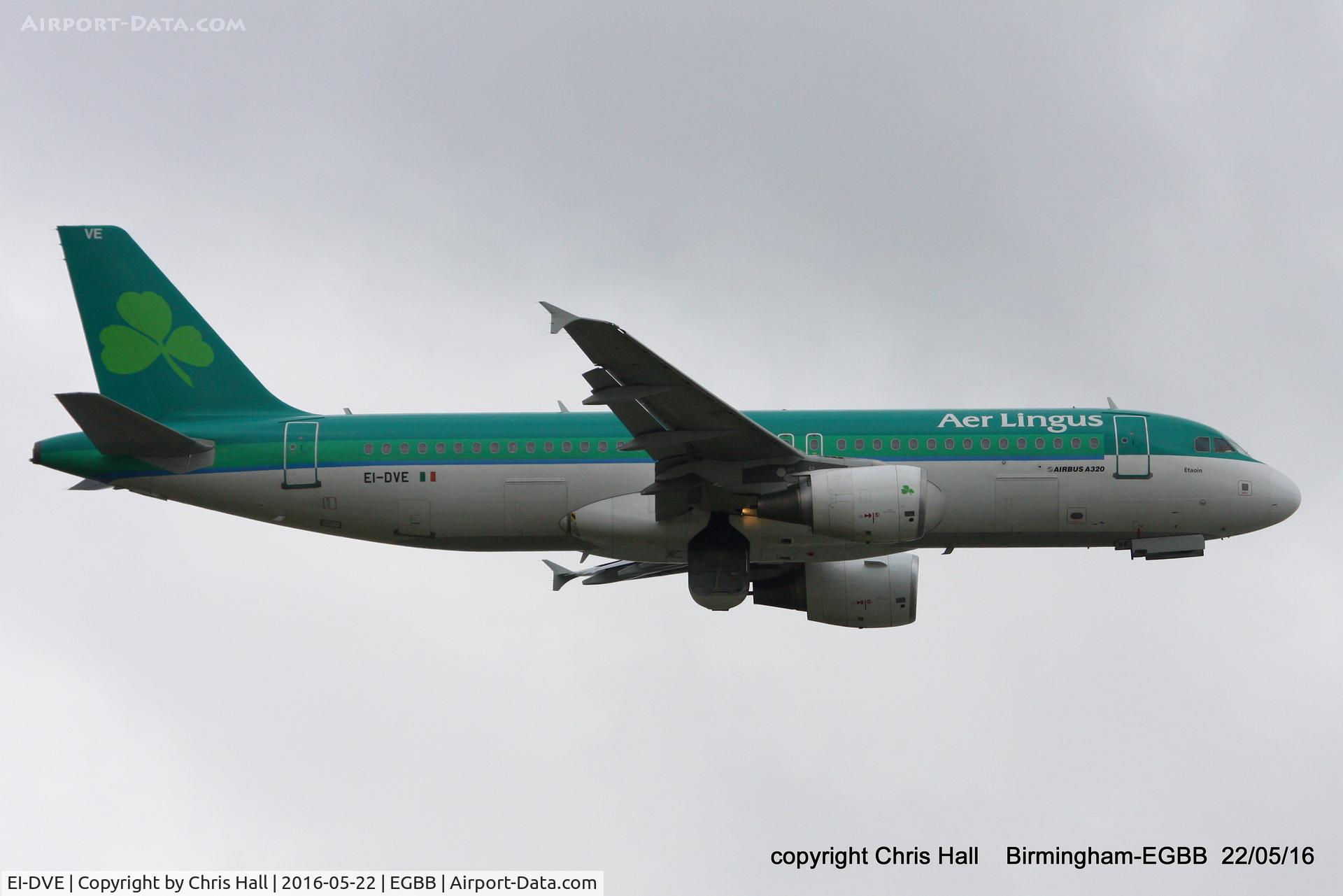 EI-DVE, 2007 Airbus A320-214 C/N 3219, Aer Lingus