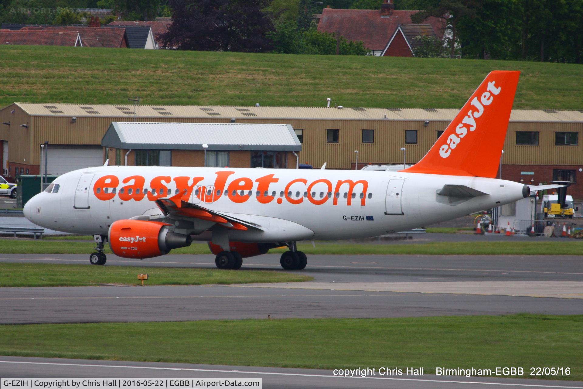 G-EZIH, 2005 Airbus A319-111 C/N 2463, easyJet