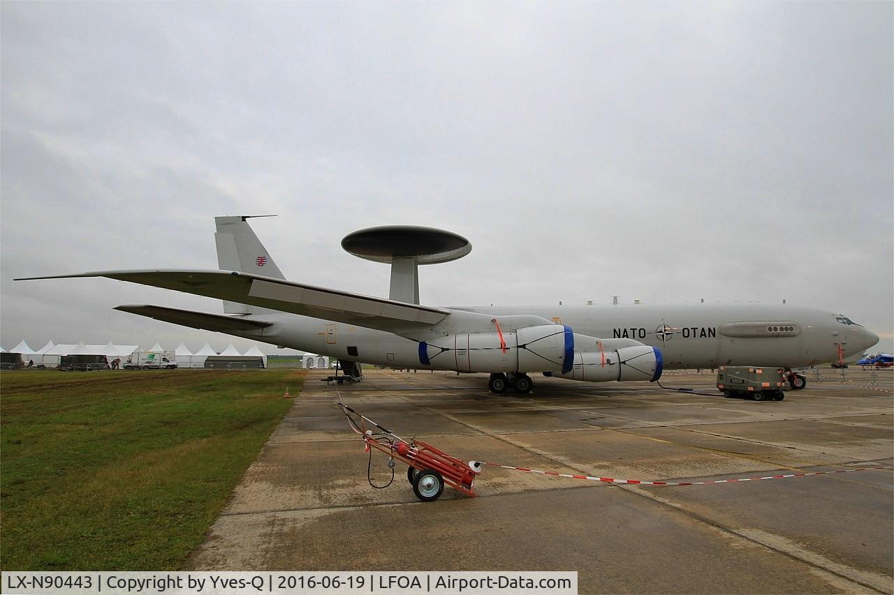 LX-N90443, 1981 Boeing E-3A Sentry C/N 22838, Boeing E-3A Sentry, Static display, Avord Air Base 702 (LFOA) Open day 2016
