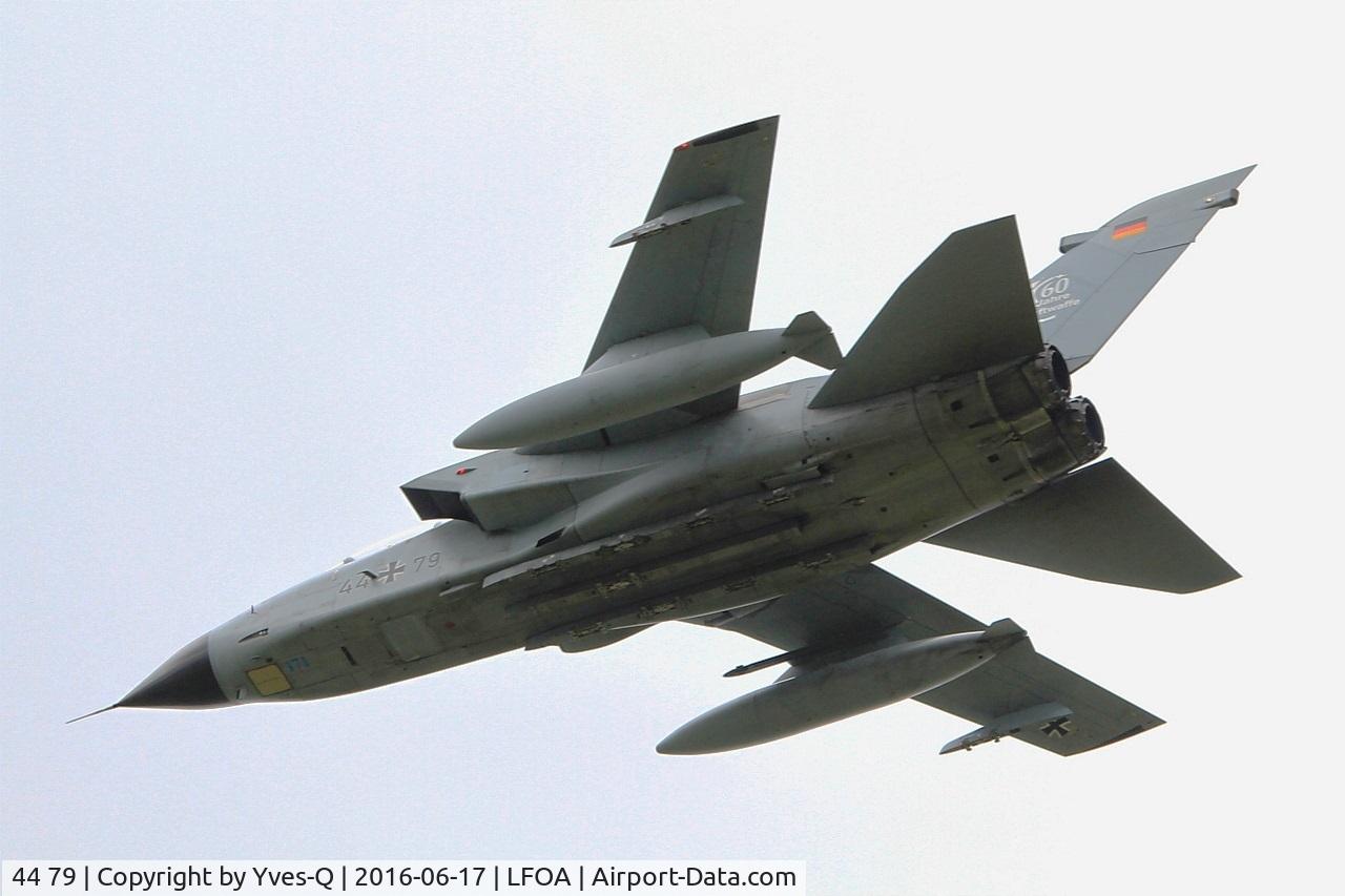 44 79, Panavia Tornado IDS C/N 454/GS132/4179, German Air Force Panavia Tornado IDS, Passage low altitude before landing, Avord Air Base 702 (LFOA) Open day 2016