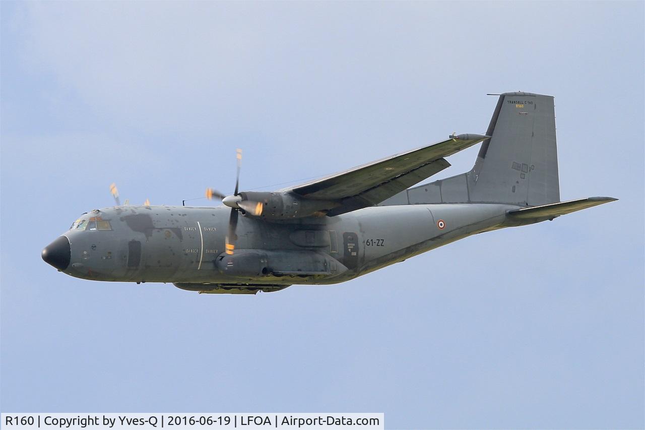 R160, Transall C-160R C/N 160, Transall C160R, On display, Avord Air Base 702 (LFOA) Open day 2016