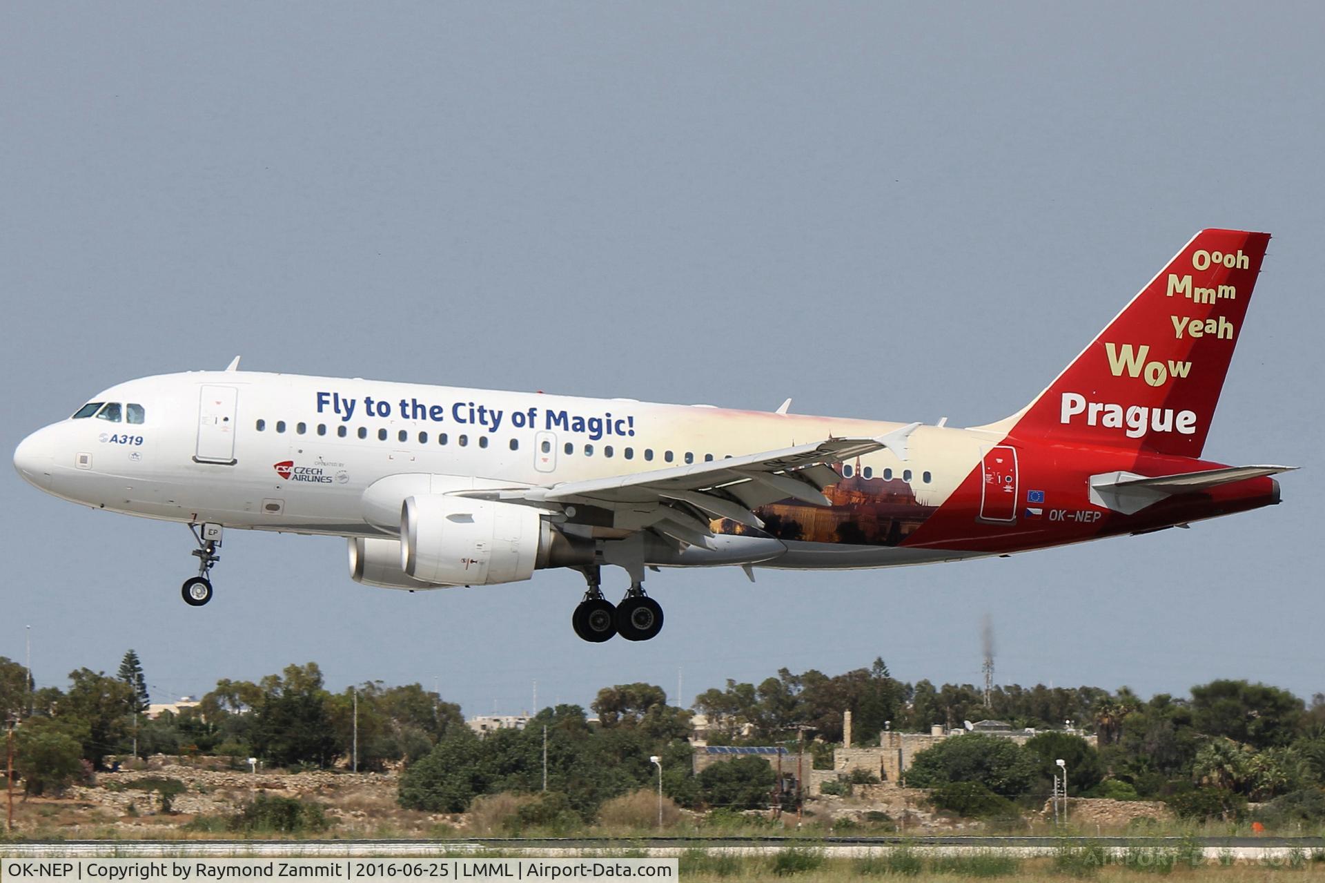 OK-NEP, 2008 Airbus A319-111 C/N 3660, A319 OK-NEP CSA