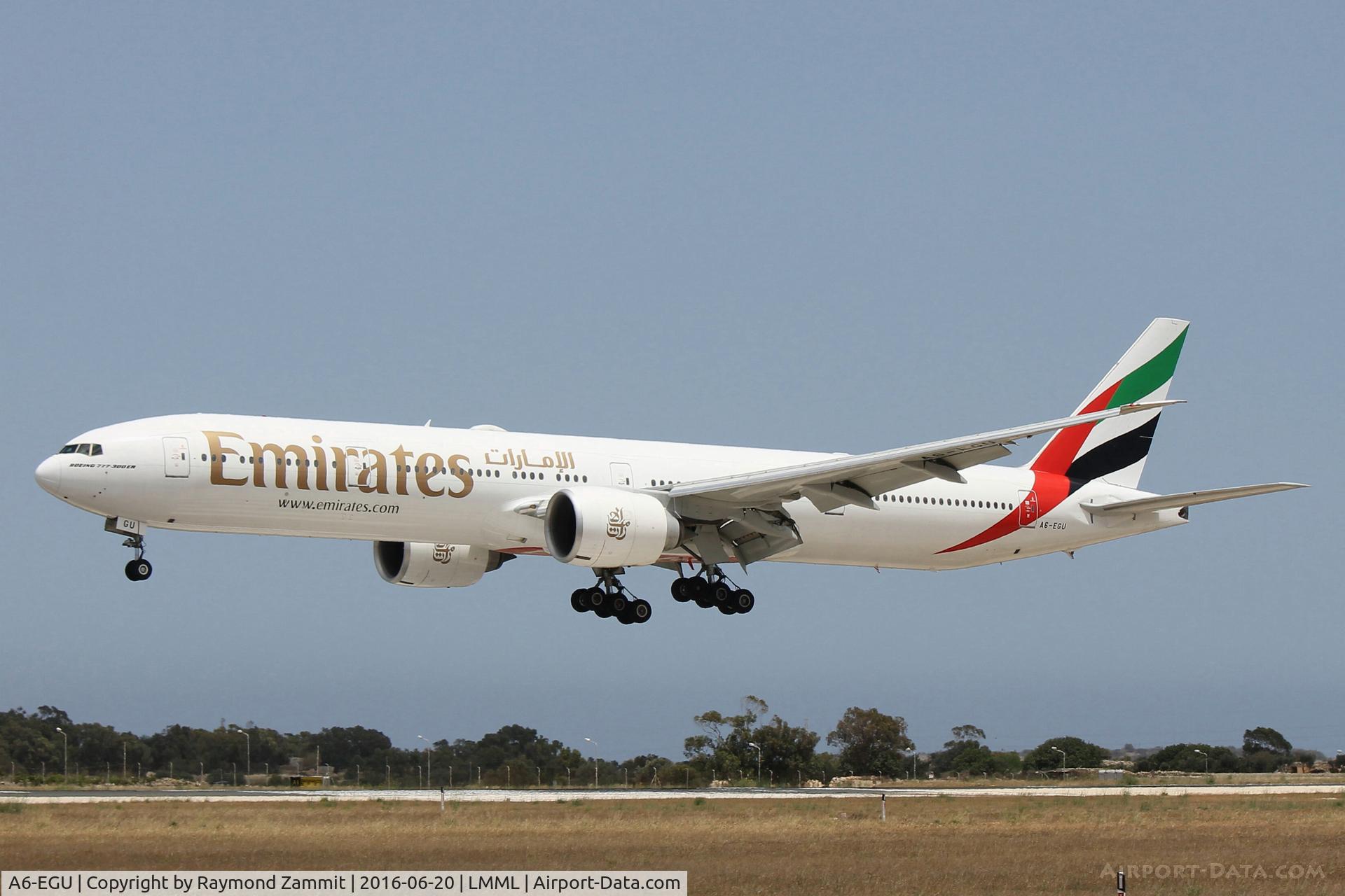 A6-EGU, 2012 Boeing 777-31H/ER C/N 41079, B777 A6-EGU Emirates Airlines