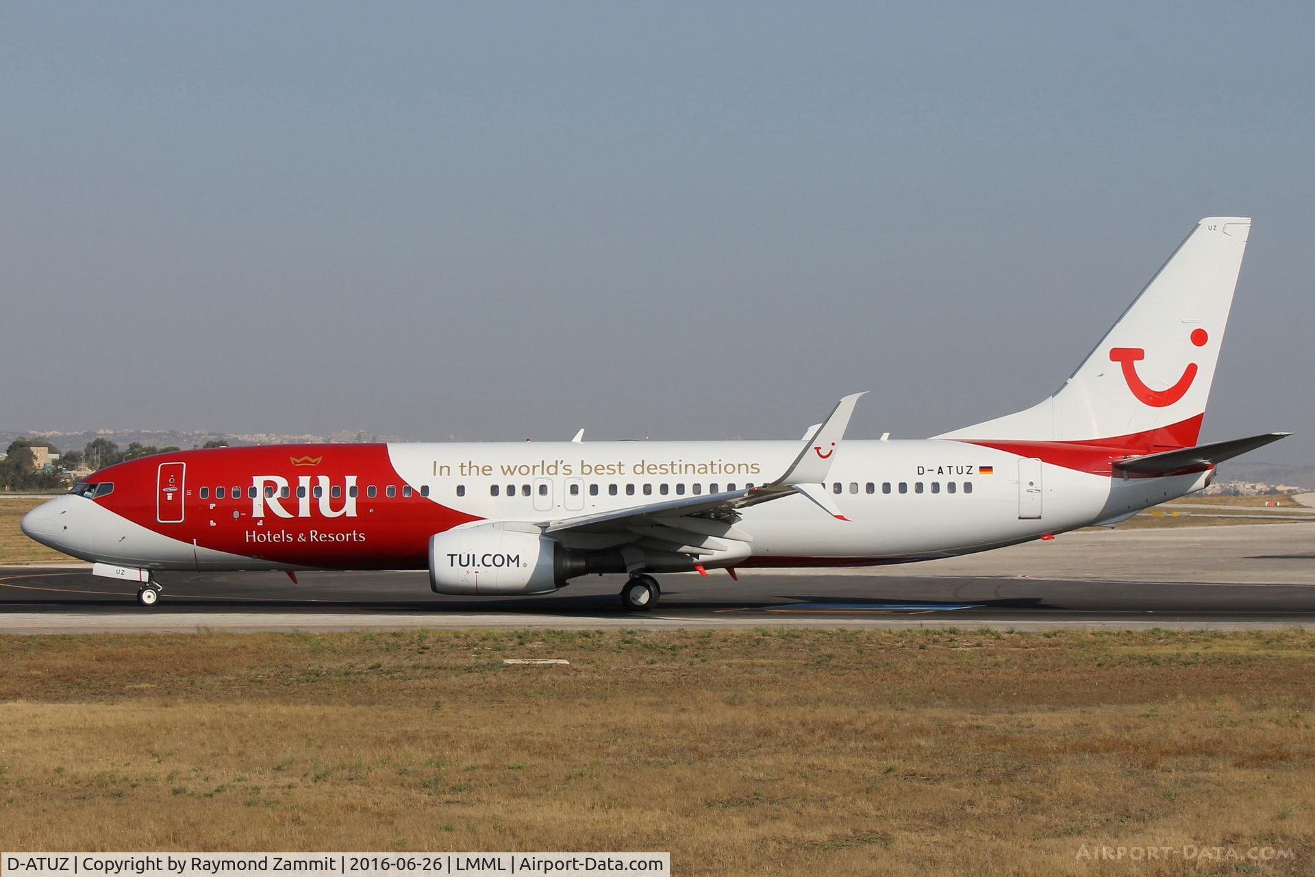 D-ATUZ, 2007 Boeing 737-8K5 C/N 34691, B737-800 D-ATUZ TuiFly