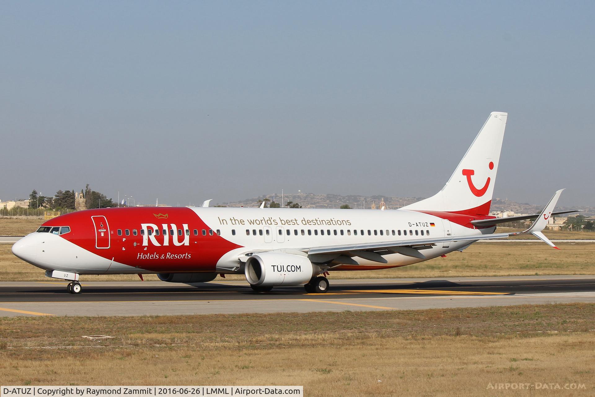 D-ATUZ, 2007 Boeing 737-8K5 C/N 34691, B737-800 D-ATUZ Tuifly