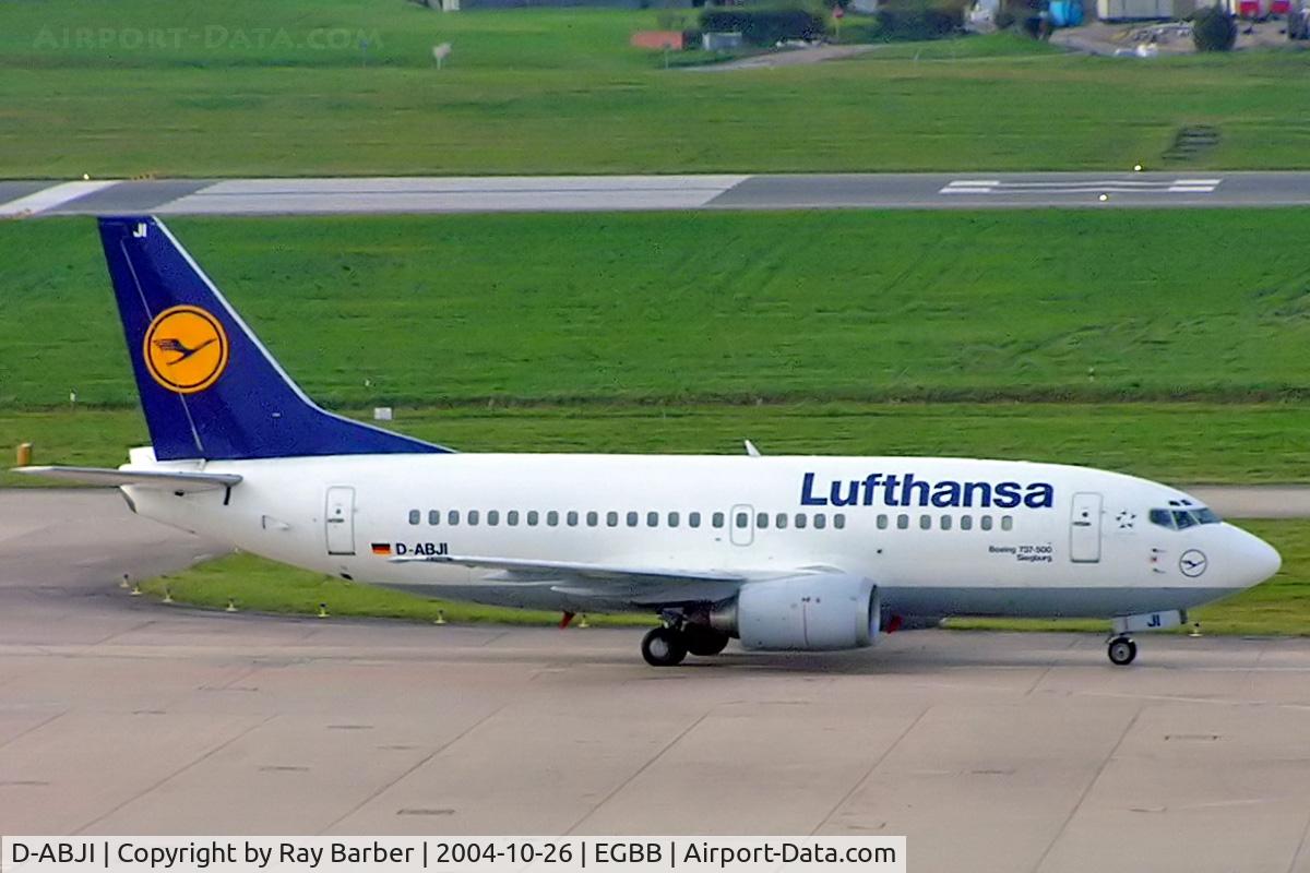 D-ABJI, 1991 Boeing 737-530 C/N 25358, Boeing 737-530 [25358] (Lufthansa) Birmingham Int'l~G 26/10/2004