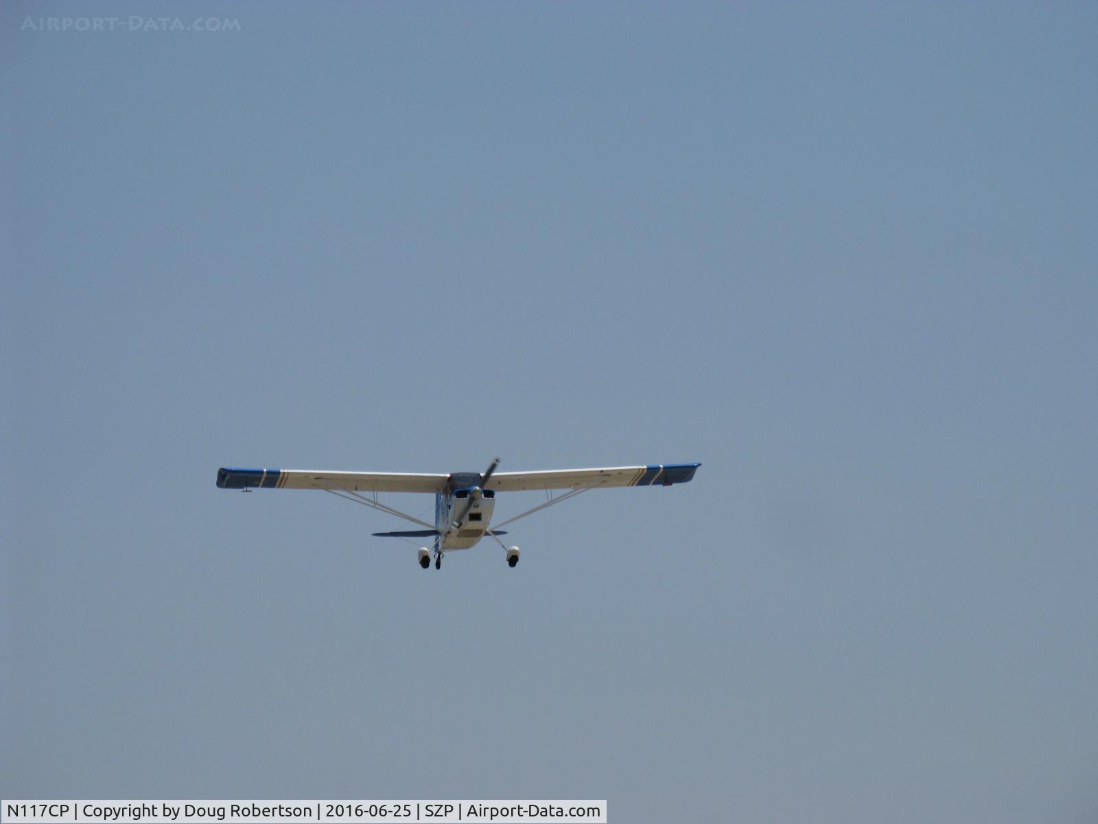 N117CP, American Champion 7GCBC Citabria C/N 1275-99, 1999 American Champion 7GCBC CITABRIA, Lycoming O-320 150 Hp, another on final for Rwy 22
