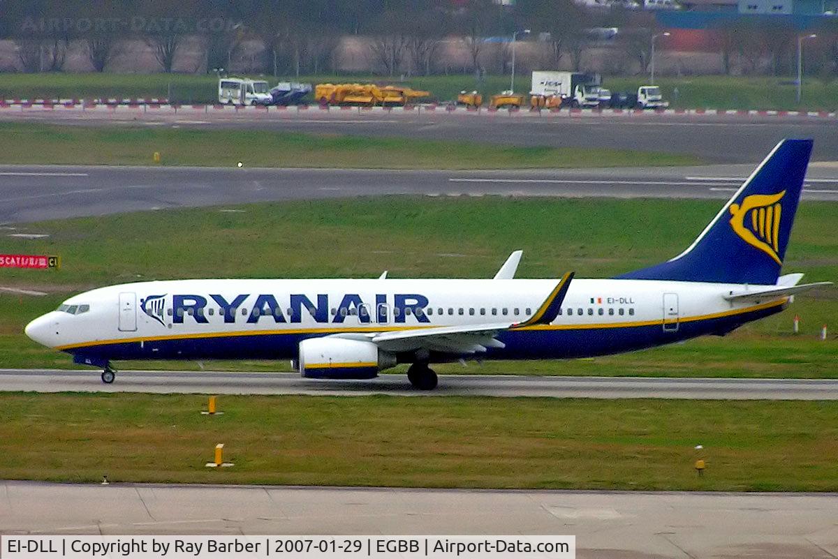 EI-DLL, 2008 Boeing 737-8AS C/N 33593, Boeing 737-8AS [33593] (Ryanair) Birmingham Int'l~G 23/09/2008