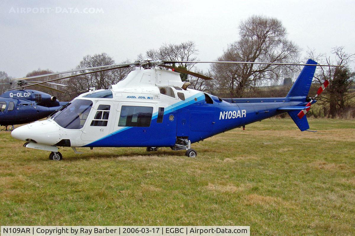 N109AR, 1987 Agusta A-109A-2 C/N 7390, Agusta A.109A-2 [7390] Cheltenham Racecourse~G 17/03/2006