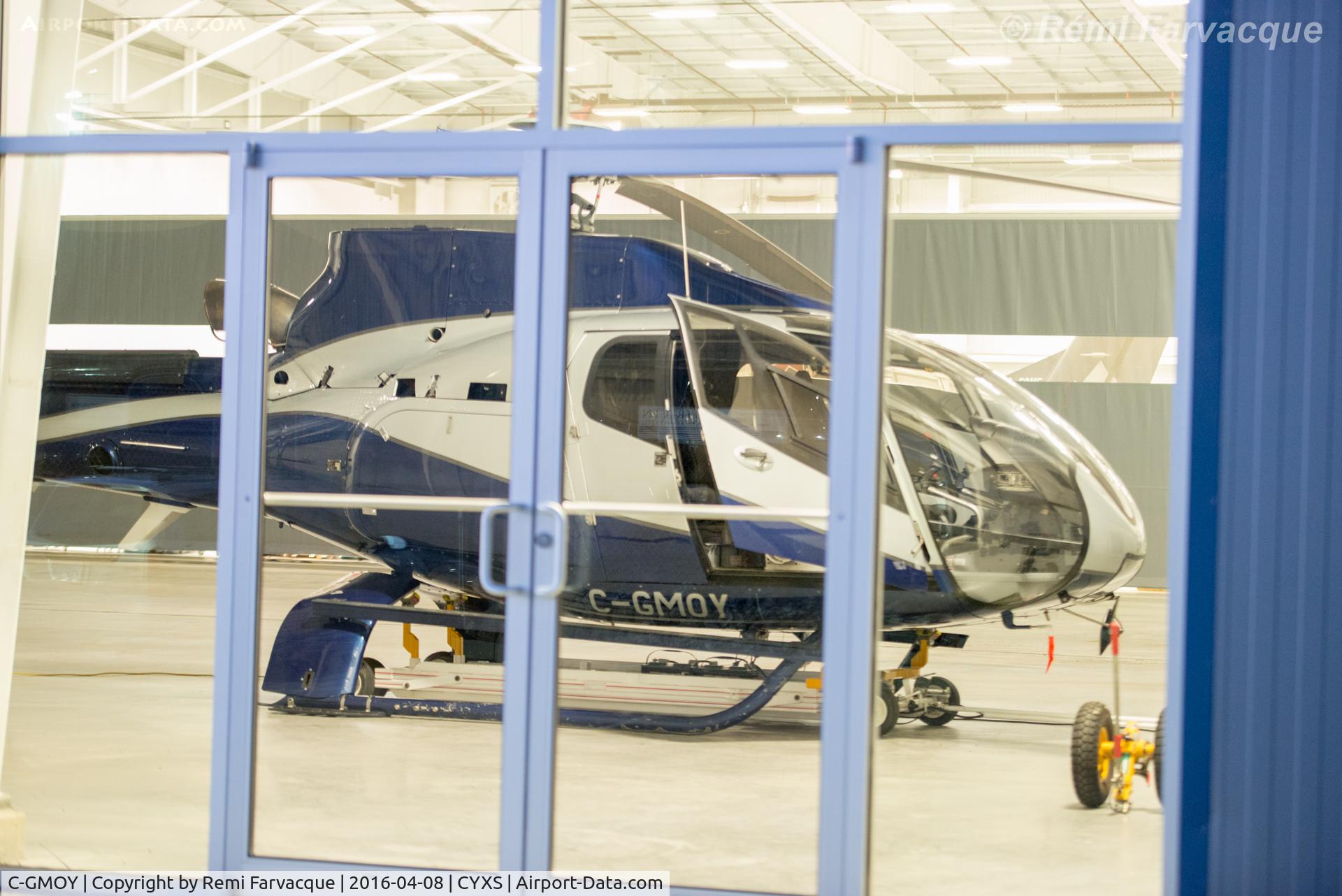 C-GMOY, 2010 Eurocopter EC-130B-4 (AS-350B-4) C/N 7071, In NT Air hangar