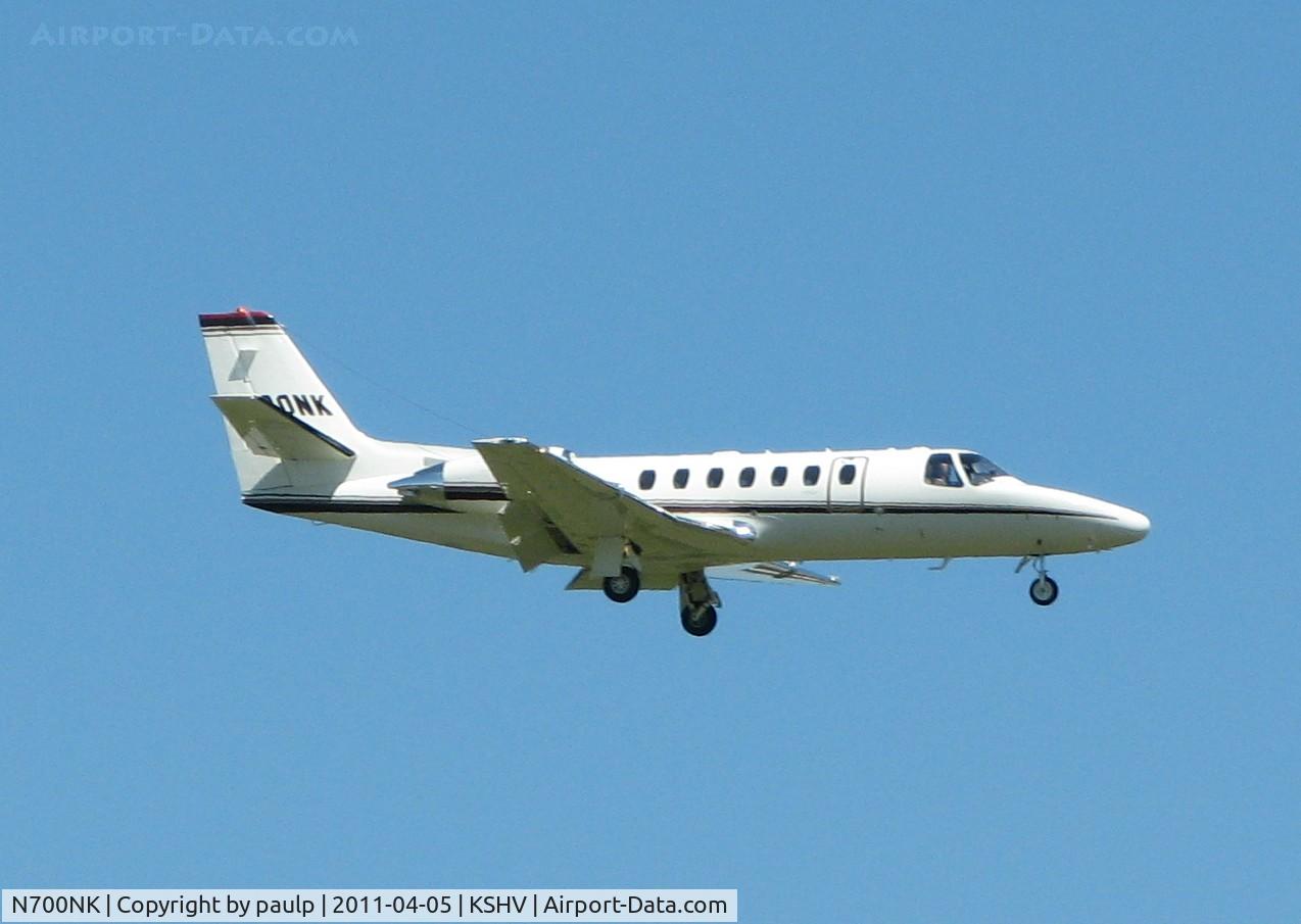 N700NK, 2006 Cessna 560 C/N 560-0700, At Shreveport Regional.