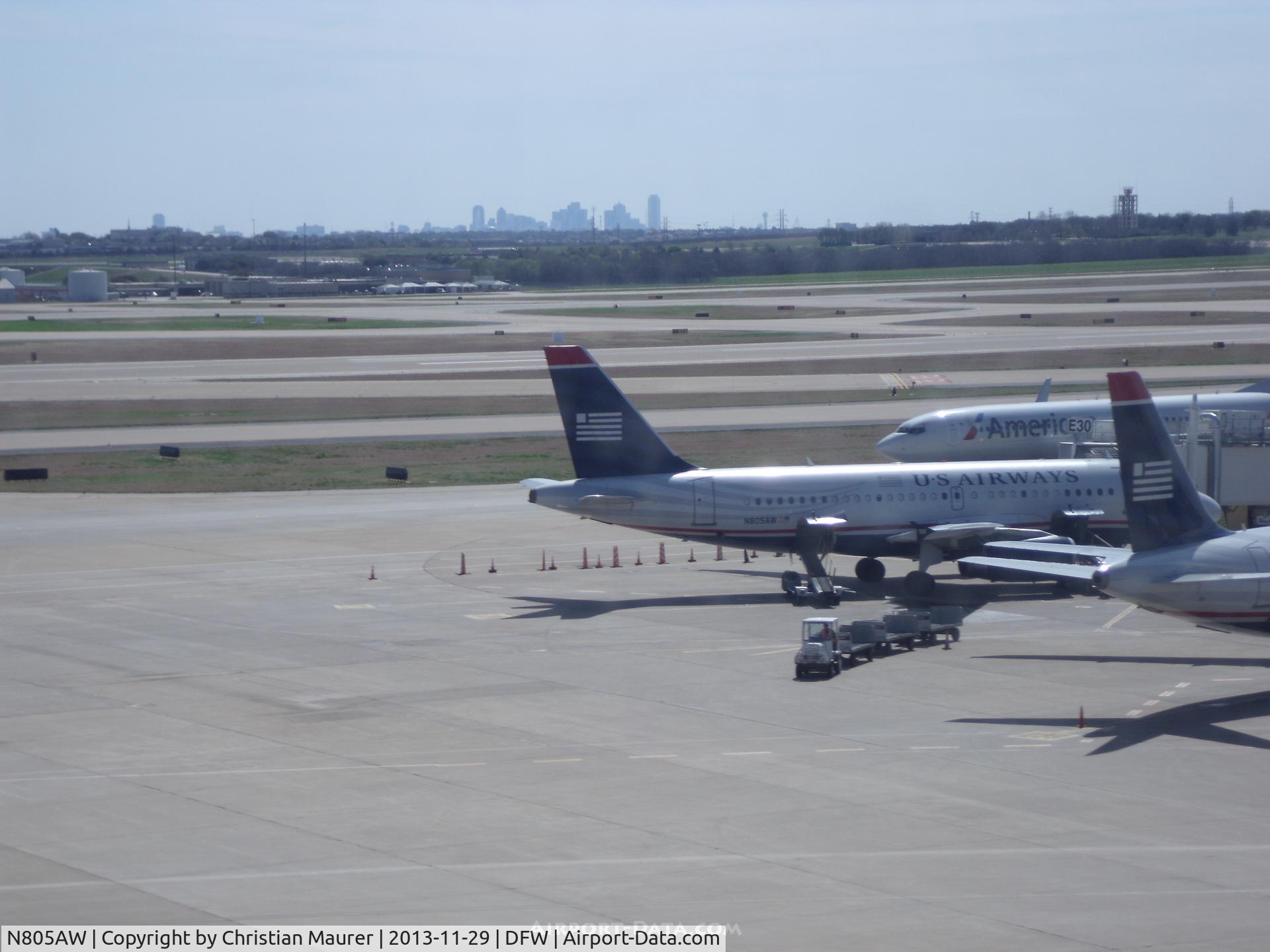 N805AW, 1999 Airbus A319-132 C/N 1049, US Airways A319