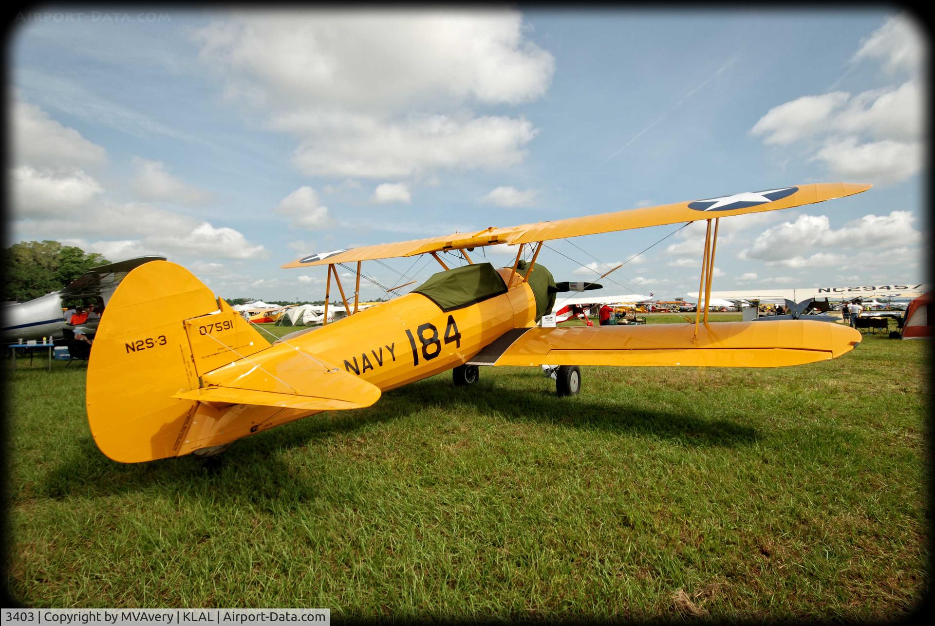 3403, 1940 Boeing A75N1 C/N 75-1180, 2015 Sun n Fun
