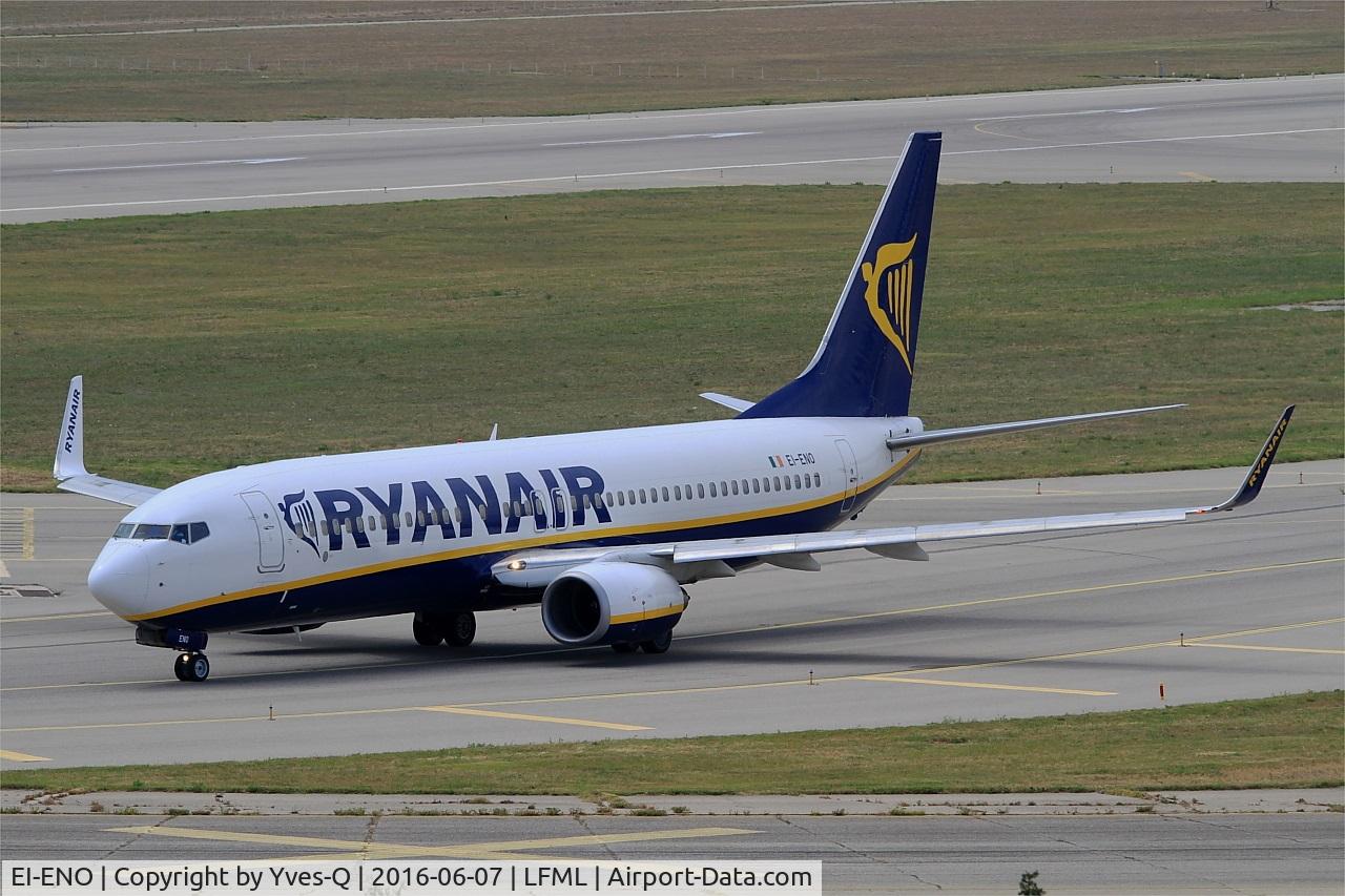EI-ENO, 2010 Boeing 737-8AS C/N 40302, Boeing 737-8AS, Taxiing to holding point rwy 31R, Marseille-Provence Airport (LFML-MRS)