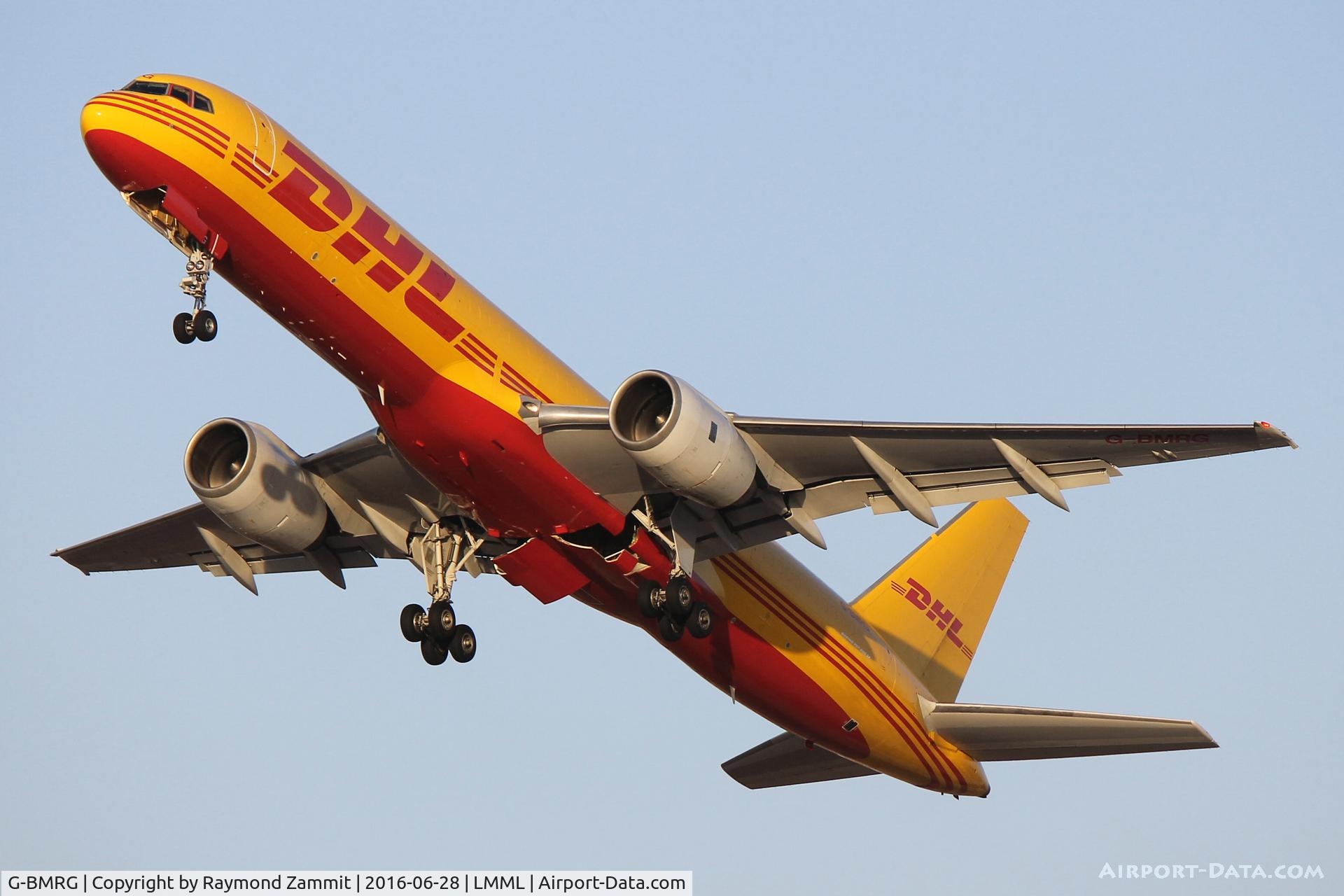 G-BMRG, 1988 Boeing 757-236/SF C/N 24102, B757 G-BMRG DHL