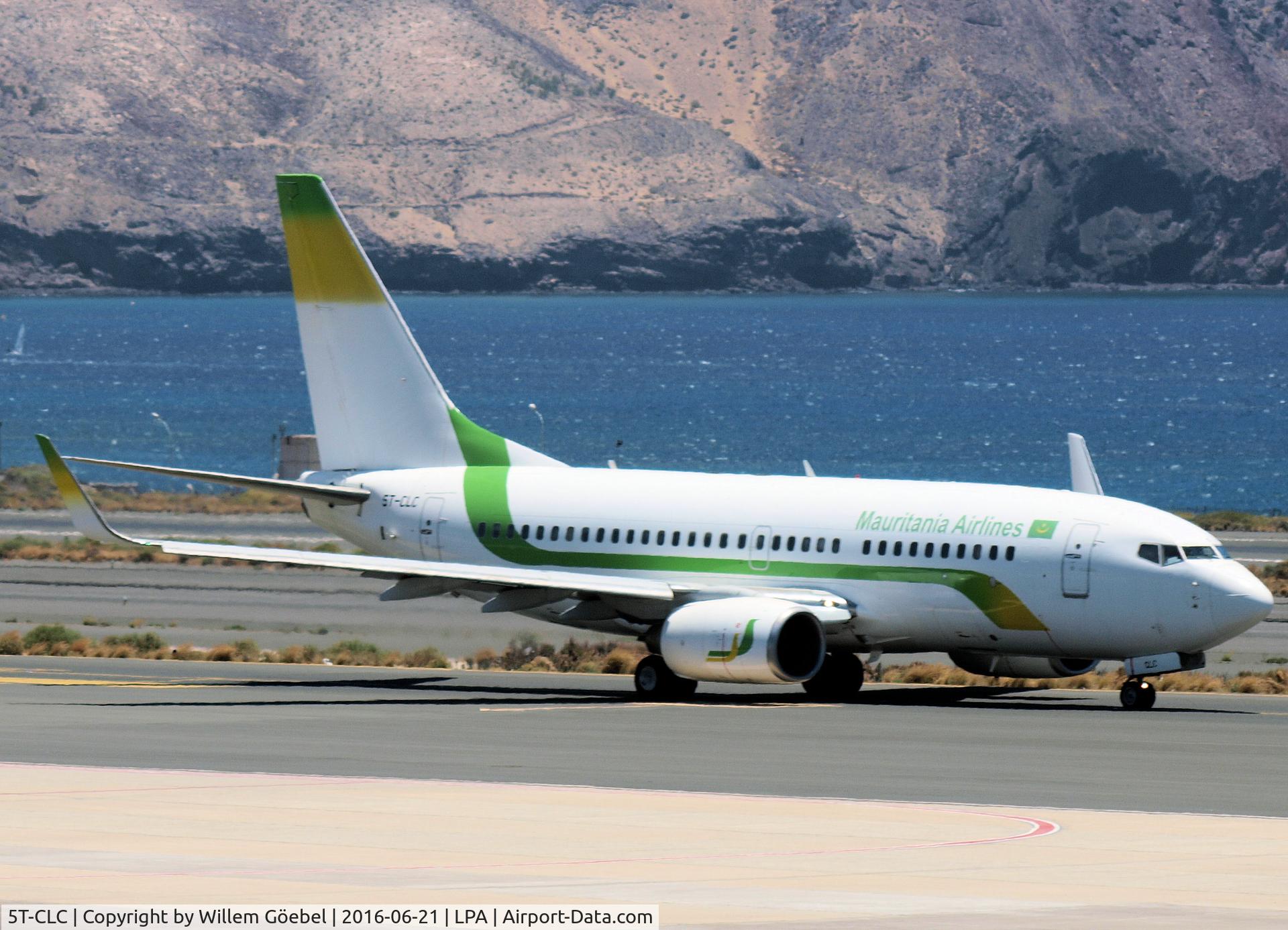 5T-CLC, 2005 Boeing 737-7EE C/N 34263, Taxi to the runway of Las Palmas Airport