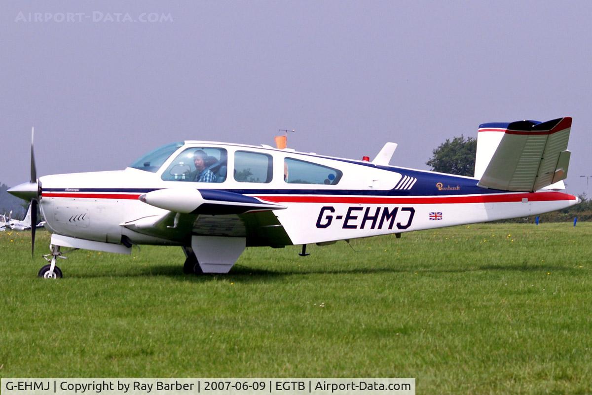 G-EHMJ, 1965 Beech S35 Bonanza Bonanza C/N D-7879, Beech S35 Bonanza [D-7879] Booker~G 09/06/2007