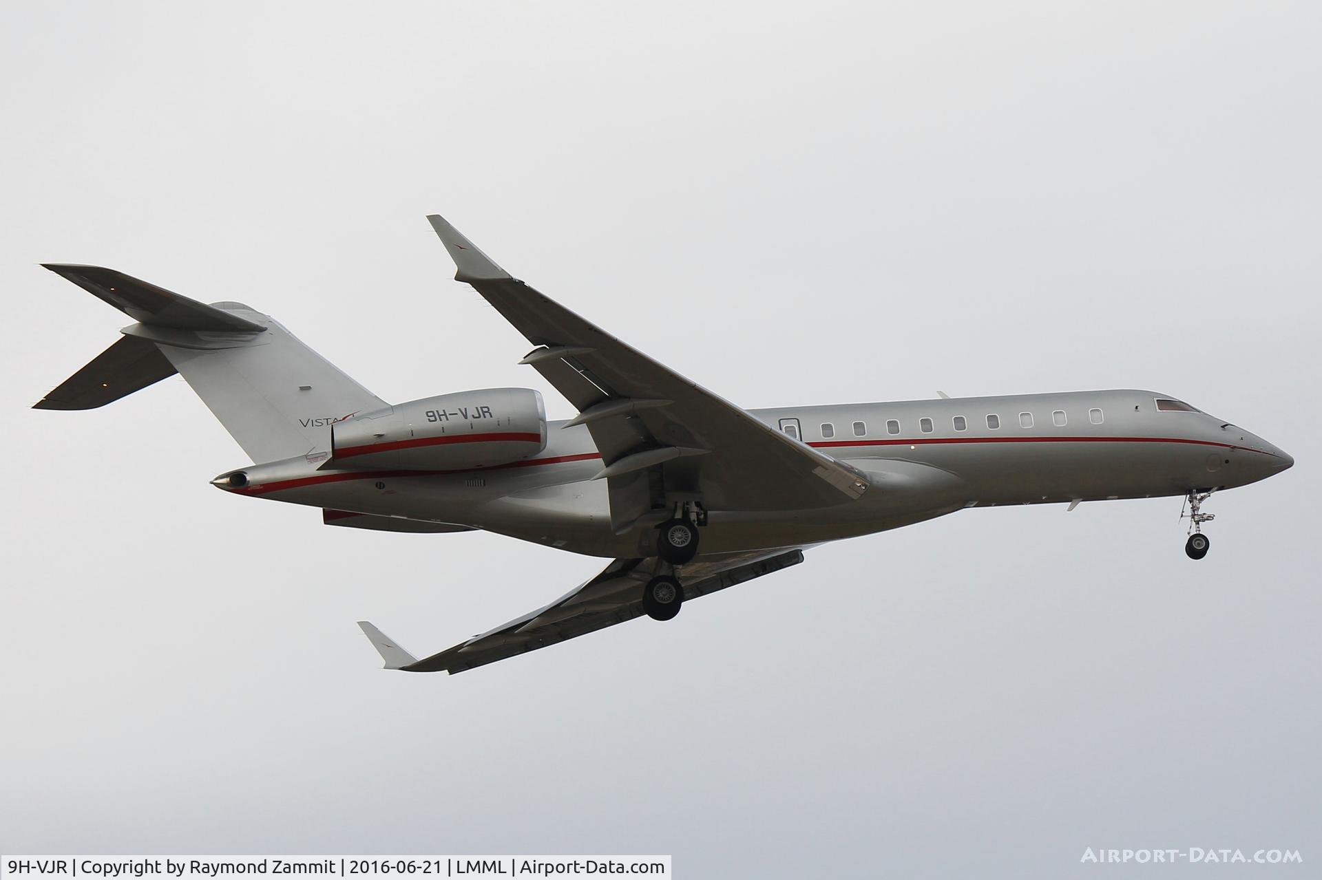 9H-VJR, 2014 Bombardier BD-700-1A10 Global 6000 C/N 9703, Bombardier BD-700 Global6000 9H-VJR Vistajet