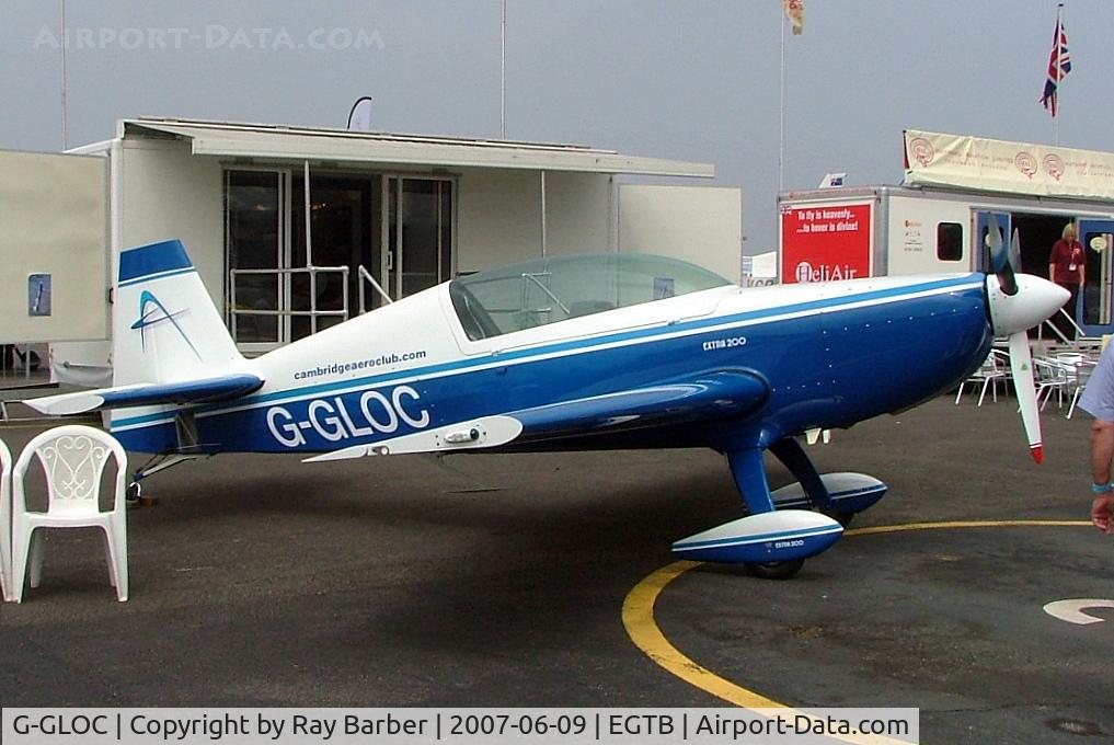 G-GLOC, 2007 Extra EA-300/200 C/N 1039, Extra EA.200 [1039] Booker~G 09/06/2007